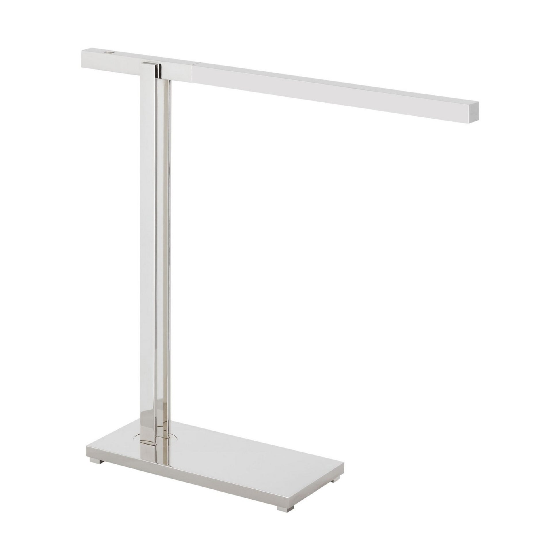 Stagger LED Table Lamp, Polished Nickel Finish - Bees Lighting