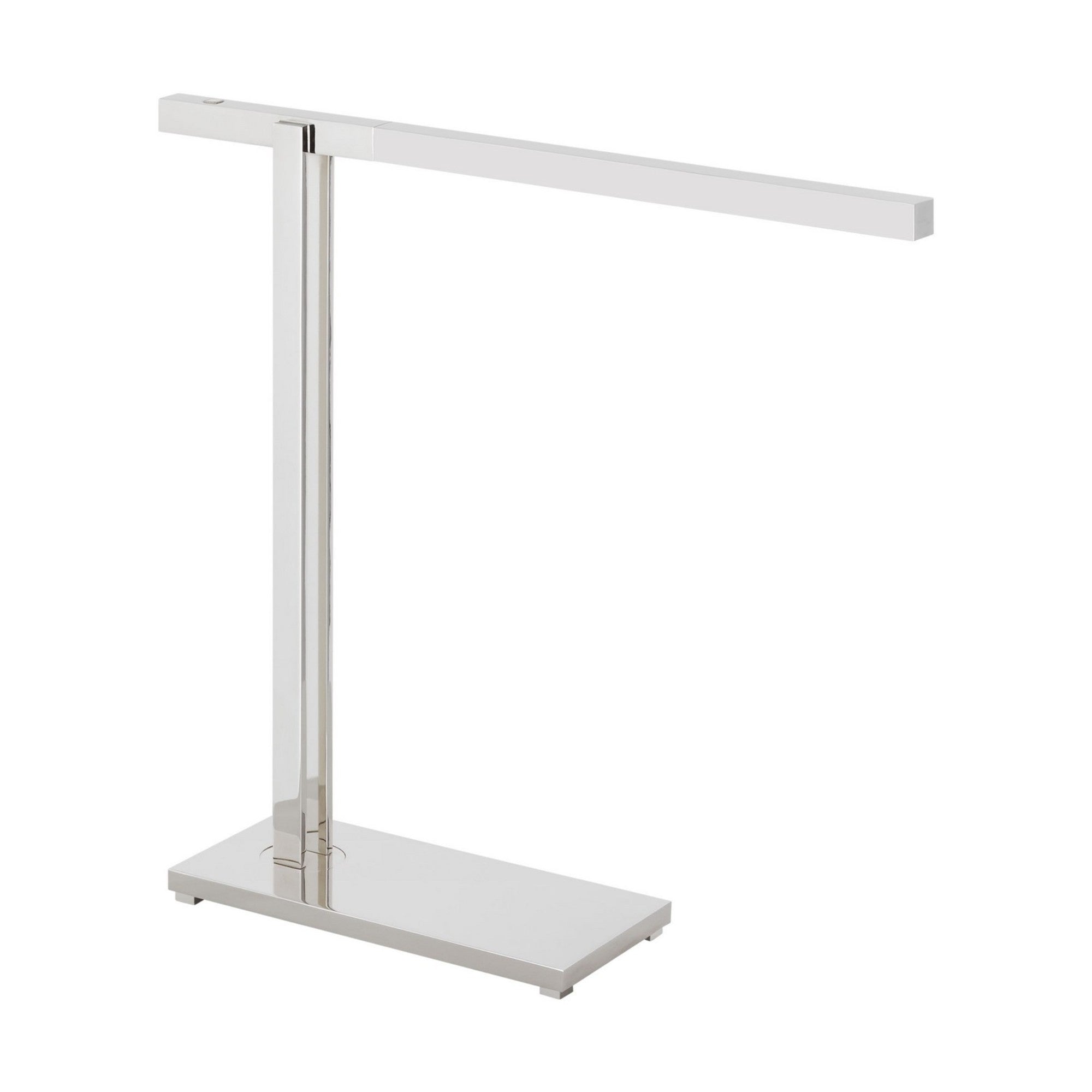 Stagger LED Table Lamp, Polished Nickel Finish - Bees Lighting