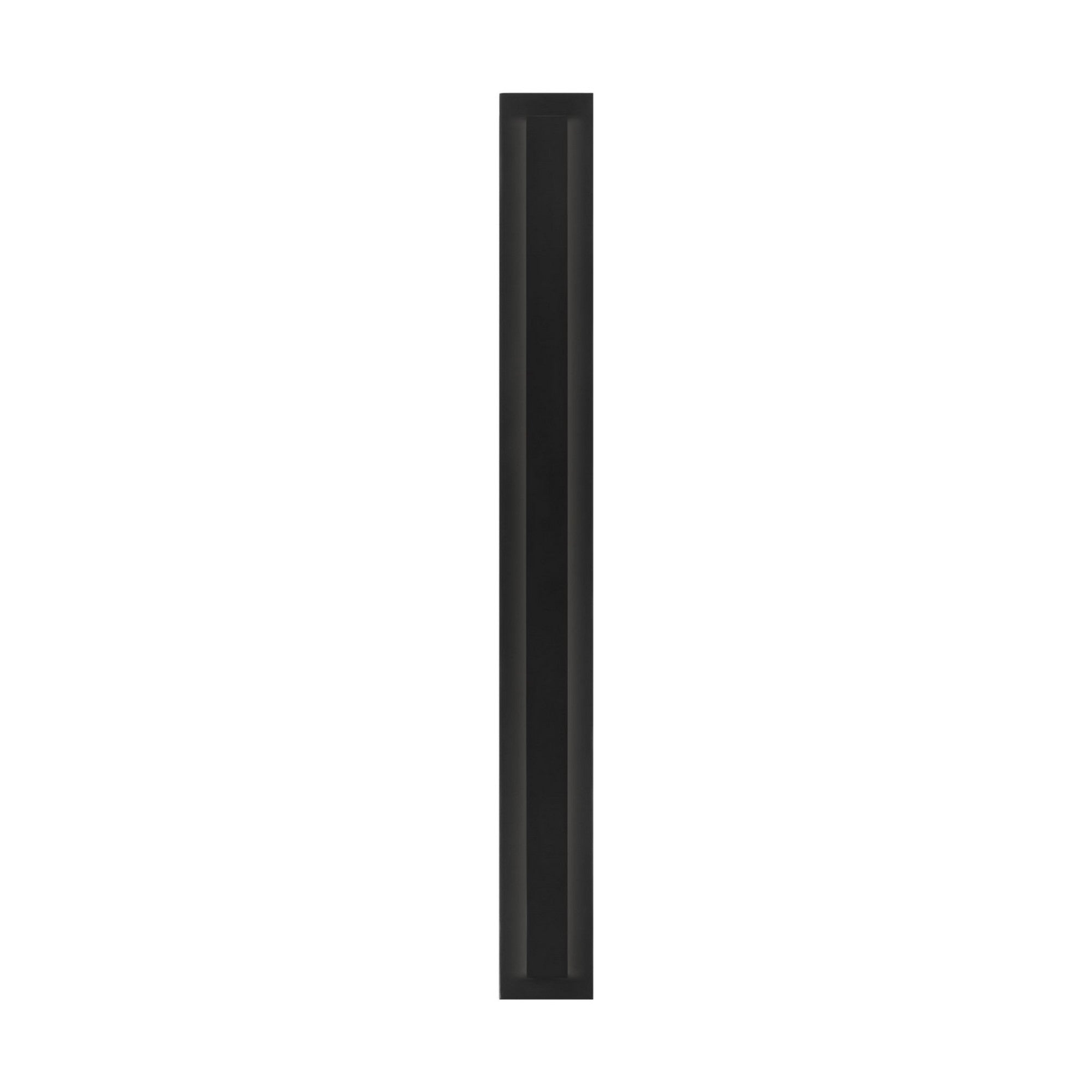 Aspen 48" LED Outdoor Wall Light, 120-277V, Black Finish - Bees Lighting