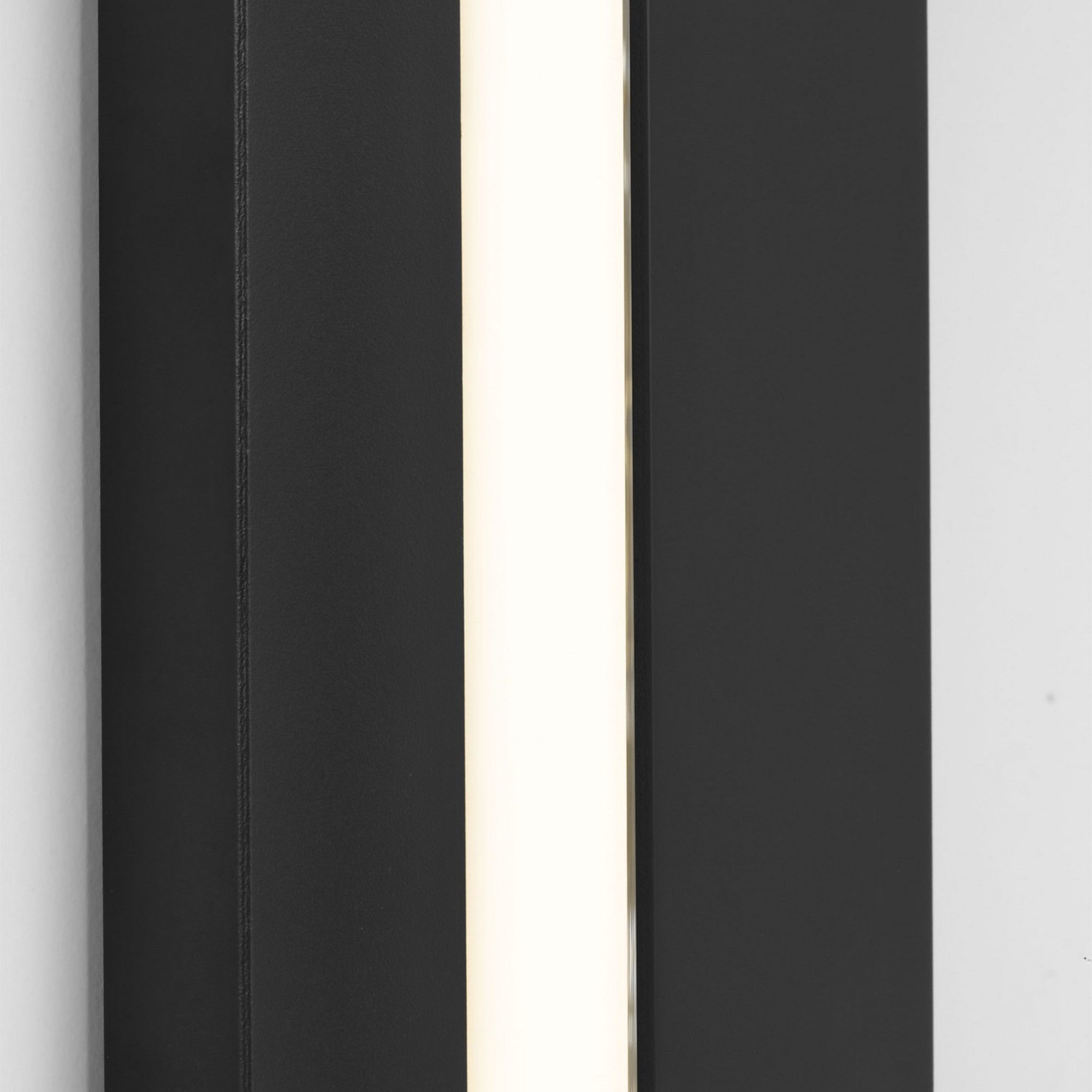 Aspen 48" LED Outdoor Wall Light, 120-277V, Black Finish - Bees Lighting
