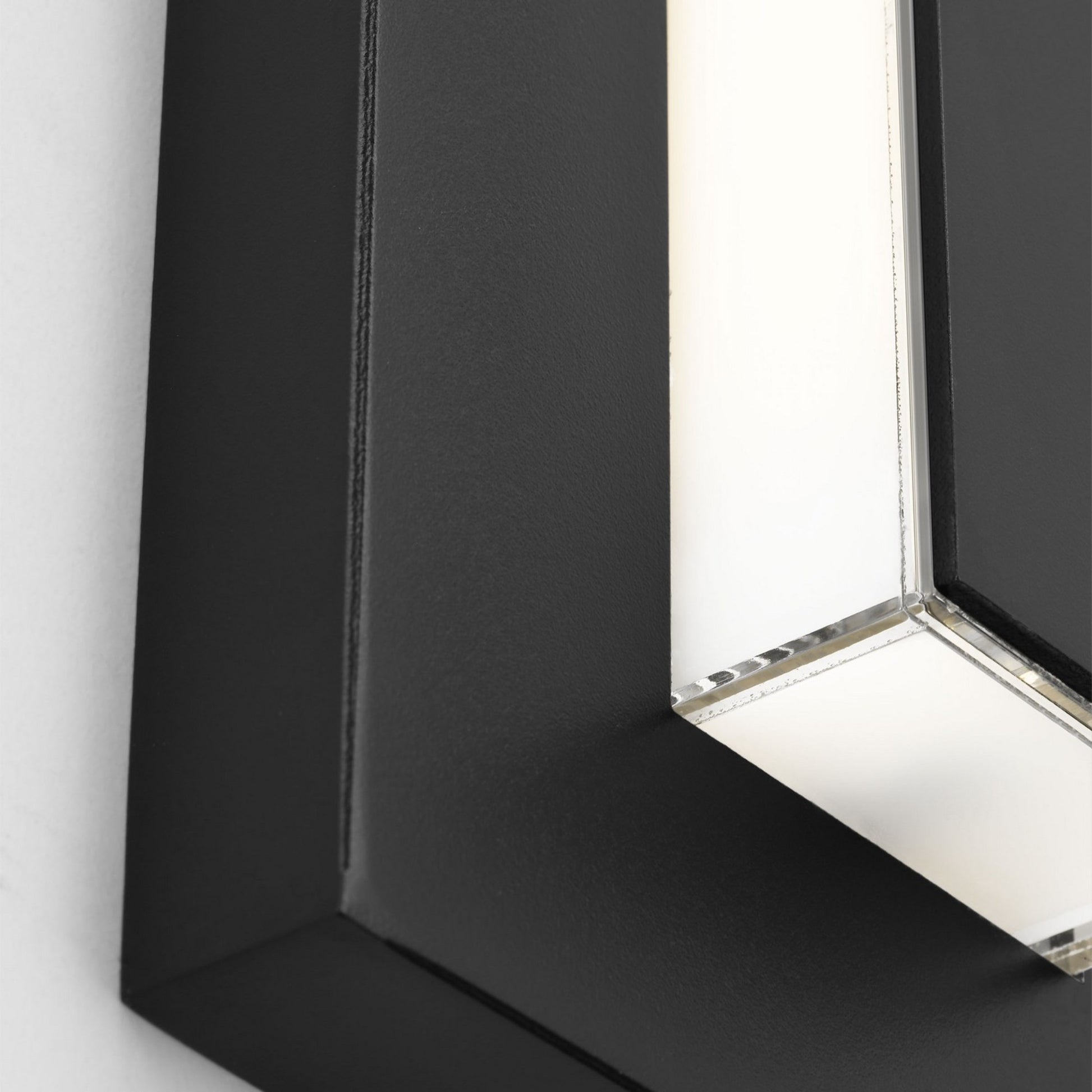 Aspen 48" LED Outdoor Wall Light, 120-277V, Black Finish - Bees Lighting
