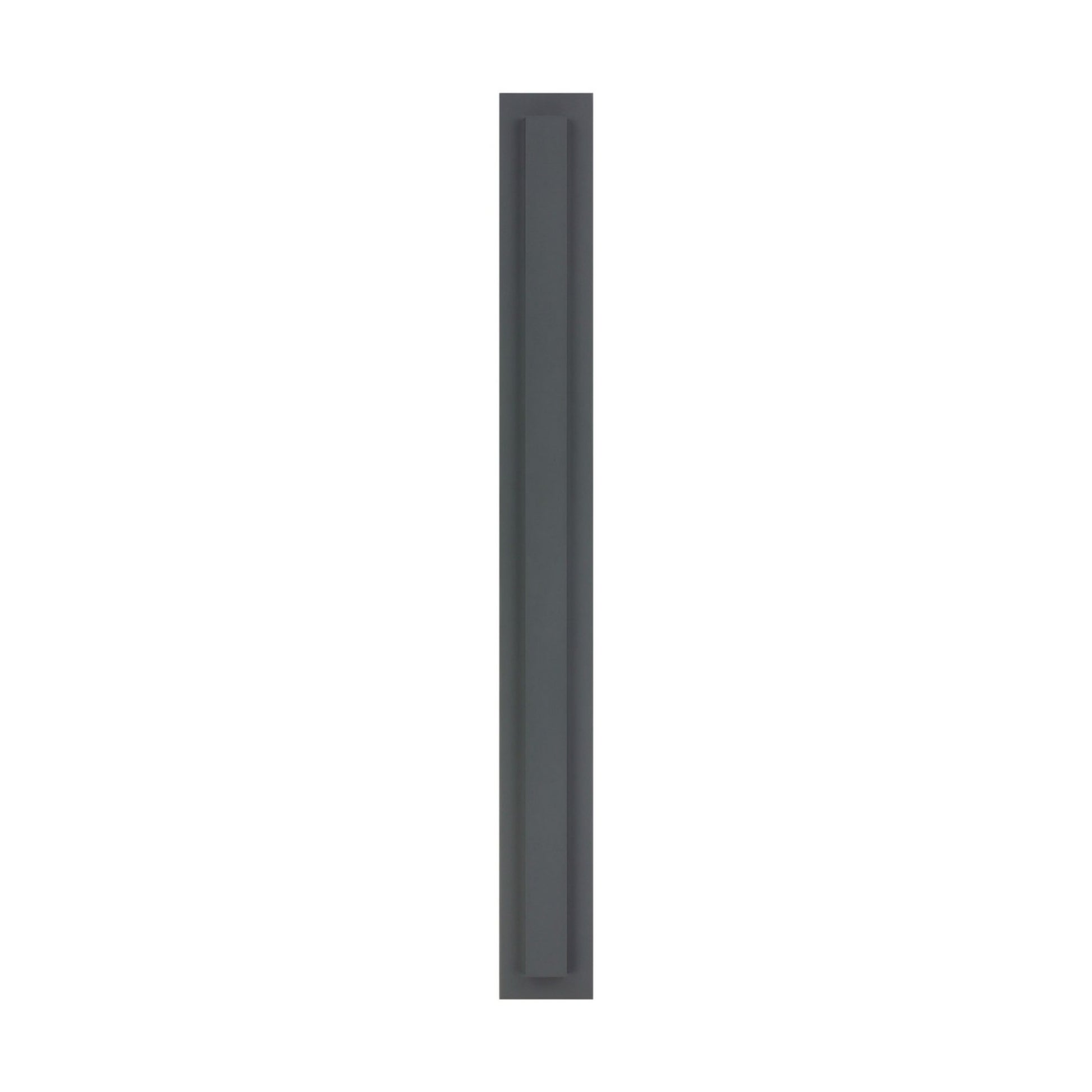 Aspen 48" LED Outdoor Wall Light, 120-277V, Charcoal Finish - Bees Lighting