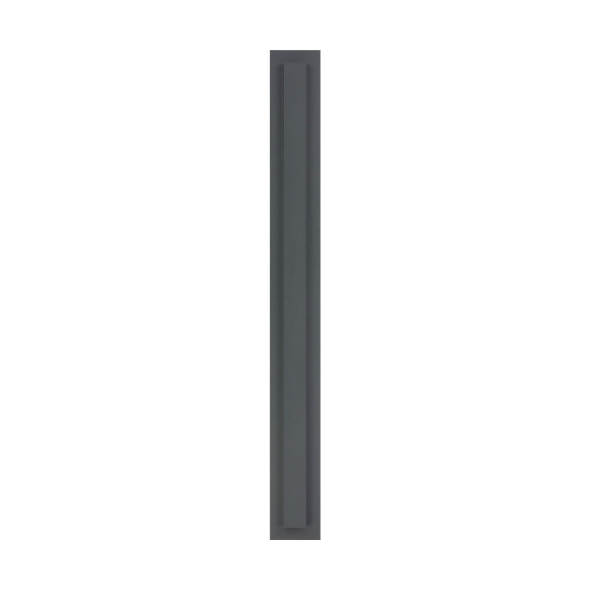 Aspen 48" LED Outdoor Wall Light, 120-277V, Charcoal Finish - Bees Lighting