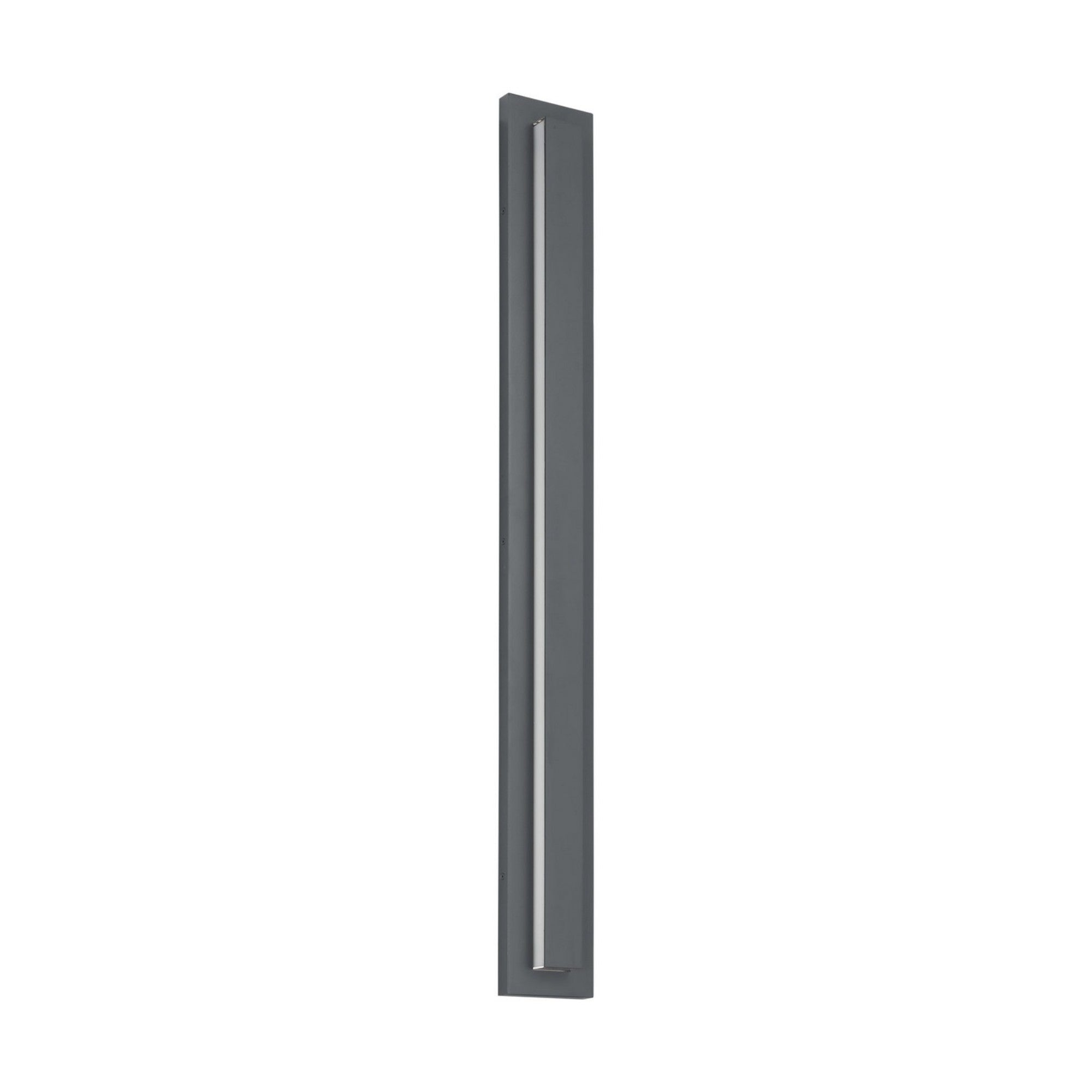 Aspen 48" LED Outdoor Wall Light, 120-277V, Charcoal Finish - Bees Lighting