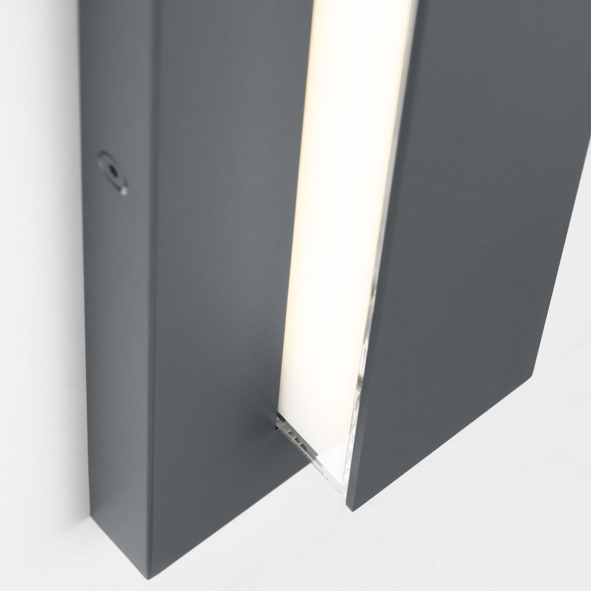 Aspen 48" LED Outdoor Wall Light, 120-277V, Charcoal Finish - Bees Lighting
