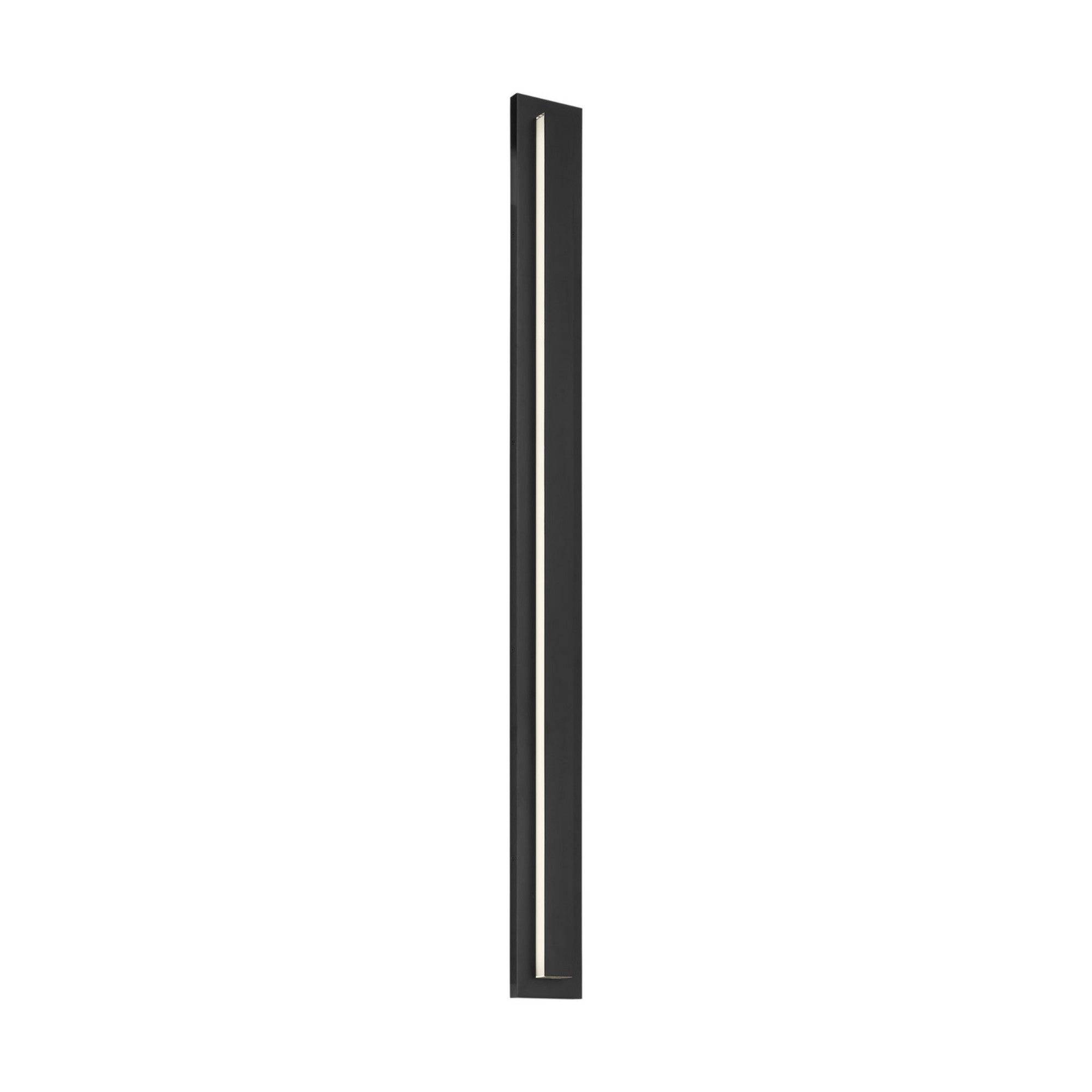 Aspen 60" LED Outdoor Wall Light, 120-277V, Black Finish - Bees Lighting
