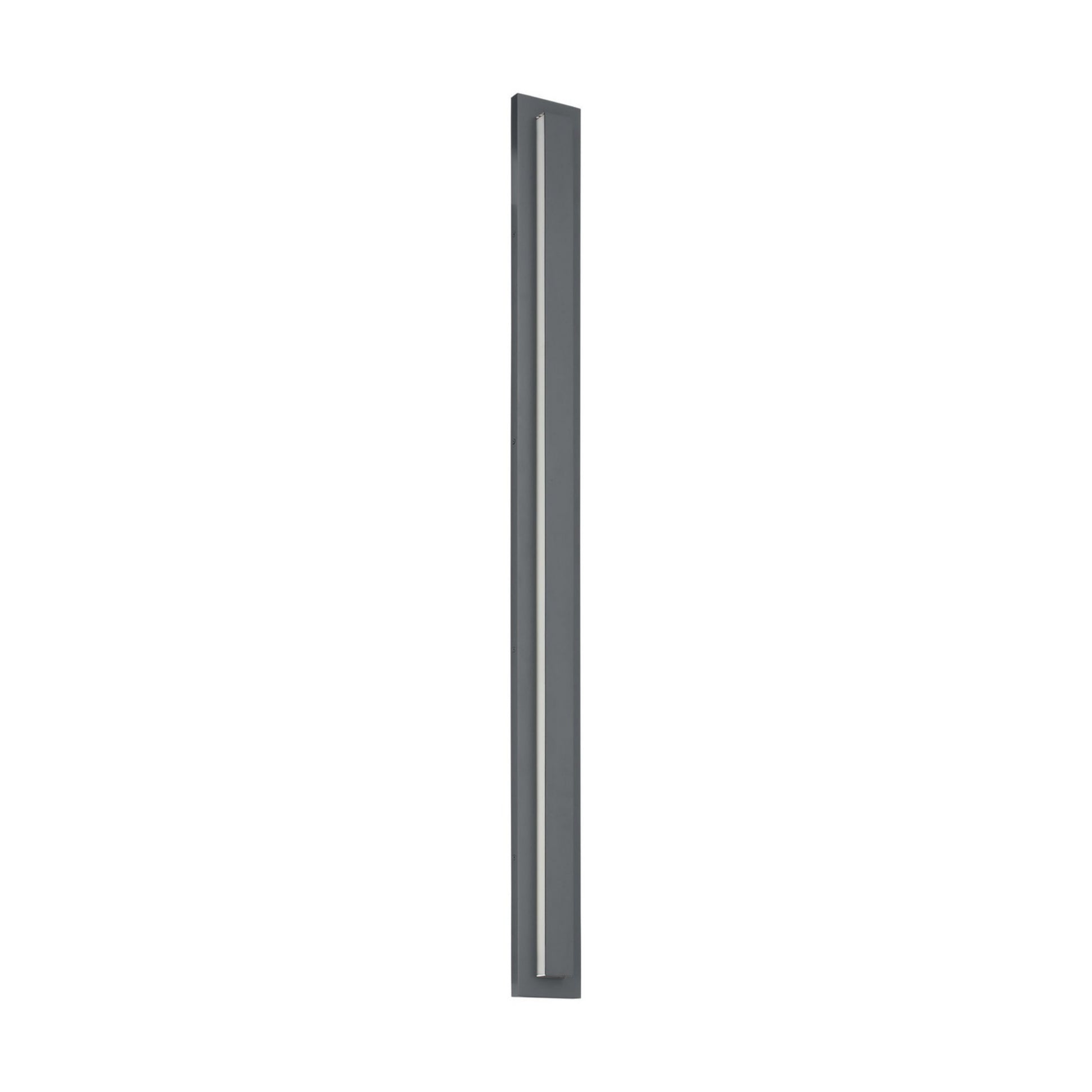 Aspen 60" LED Outdoor Wall Light, 120-277V, Charcoal Finish - Bees Lighting
