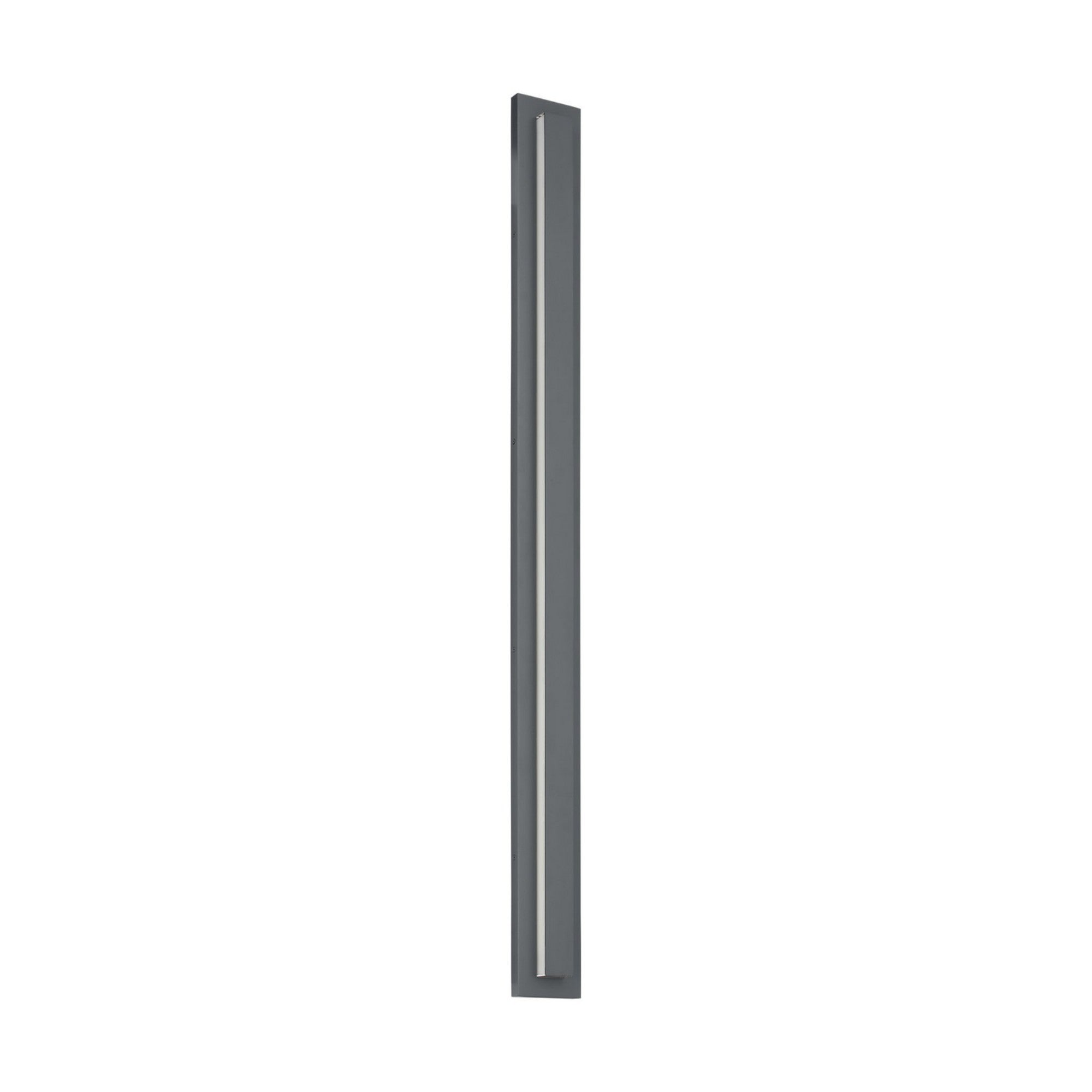 Aspen 60" LED Outdoor Wall Light, 120-277V, Charcoal Finish - Bees Lighting