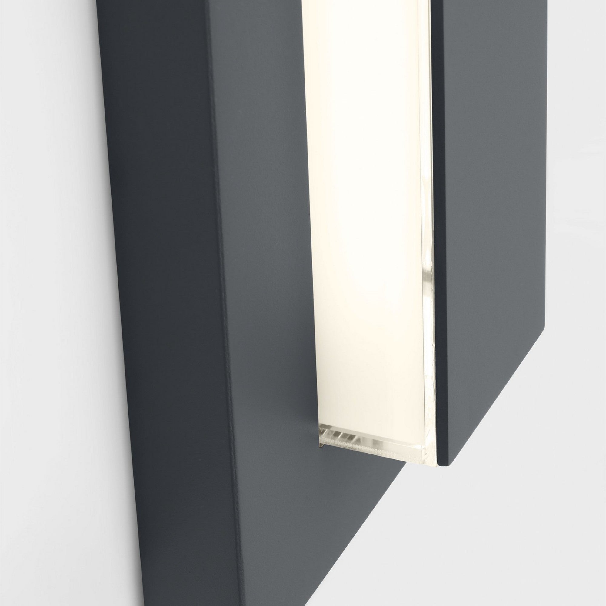 Aspen 60" LED Outdoor Wall Light, 120-277V, Charcoal Finish - Bees Lighting