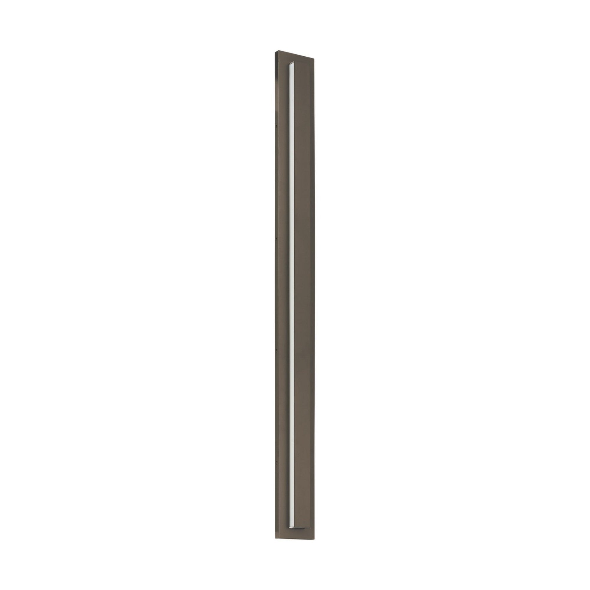 Aspen 60" LED Outdoor Wall Light, 120-277V, Bronze Finish - Bees Lighting