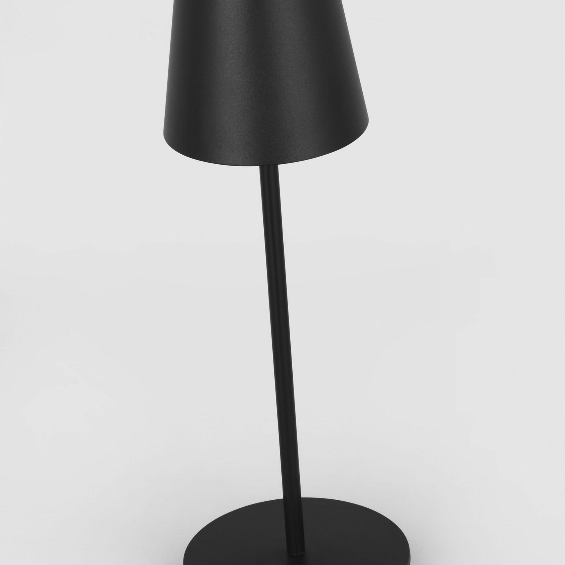 Nevis Accent Rechargeable Table Lamp, Black Finish - Bees Lighting