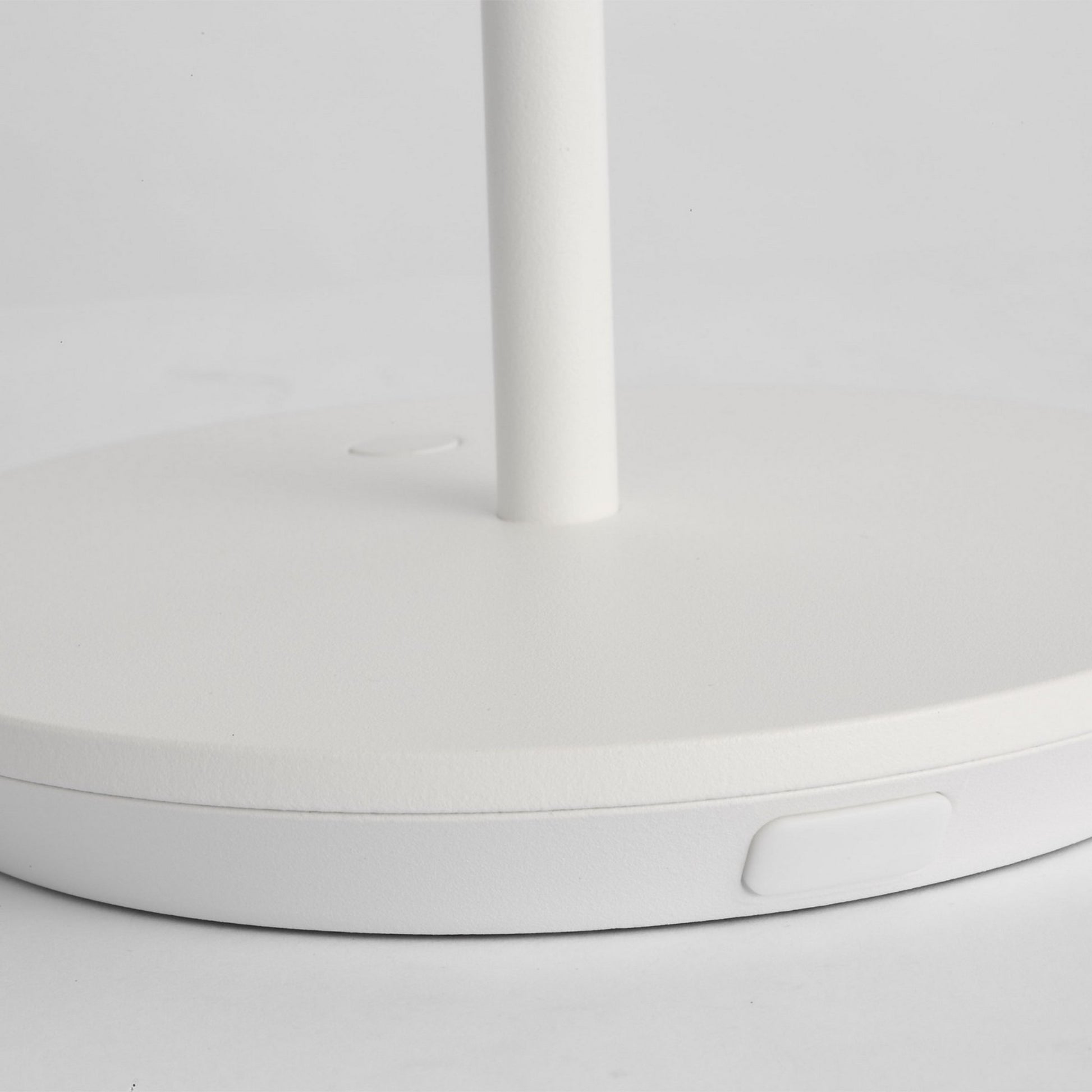 Nevis Accent Rechargeable Table Lamp, Matte White Finish - Bees Lighting