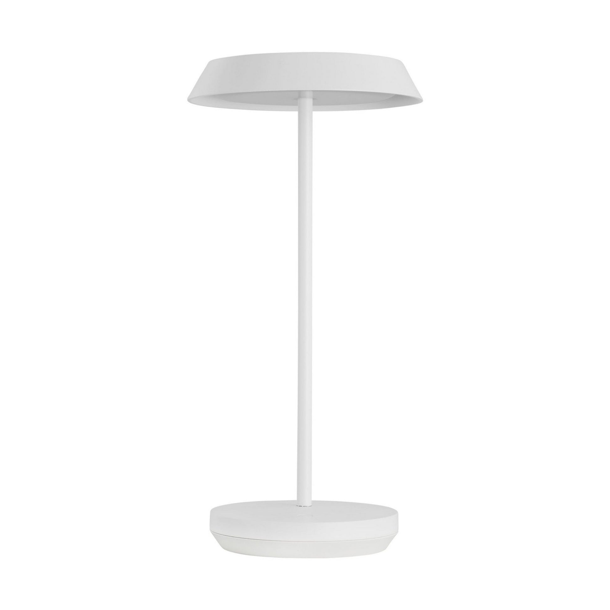 Tepa Accent Rechargeable Table Lamp, 120-240V, Matte White Finish - Bees Lighting
