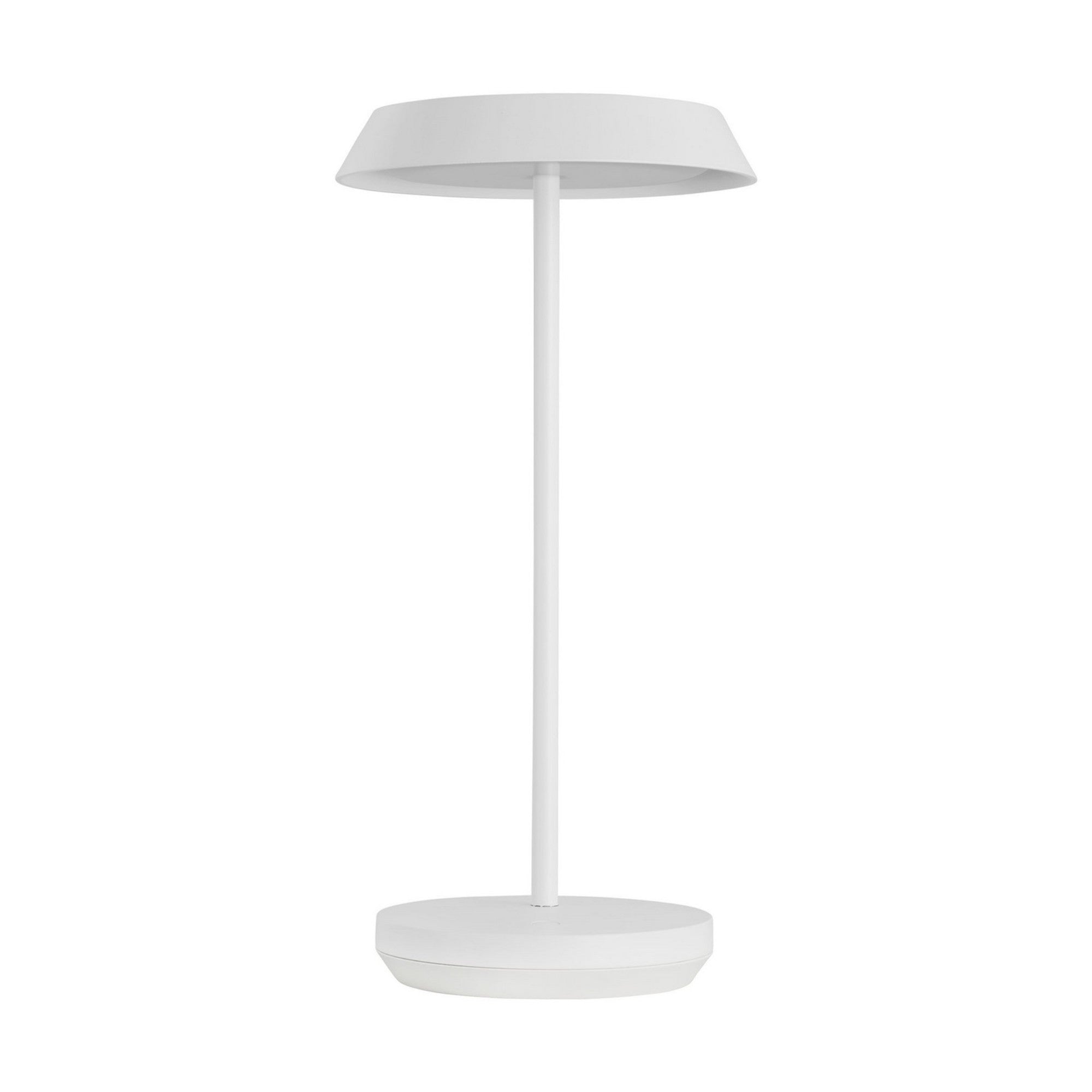 Tepa Accent Rechargeable Table Lamp, 120-240V, Matte White Finish - Bees Lighting