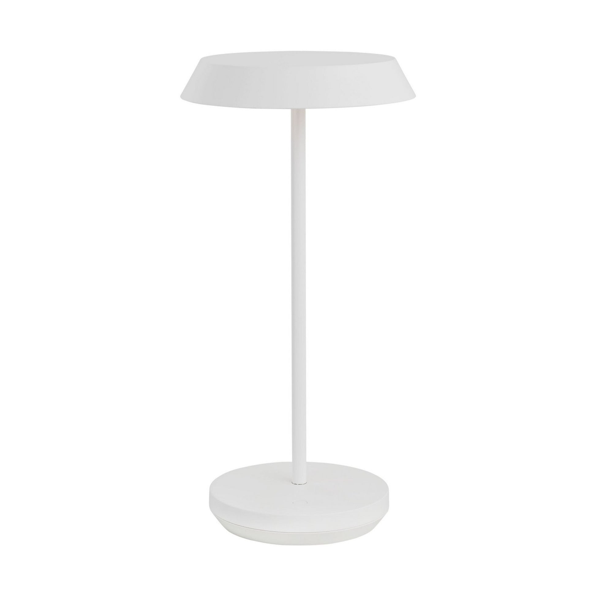 Tepa Accent Rechargeable Table Lamp, 120-240V, Matte White Finish - Bees Lighting