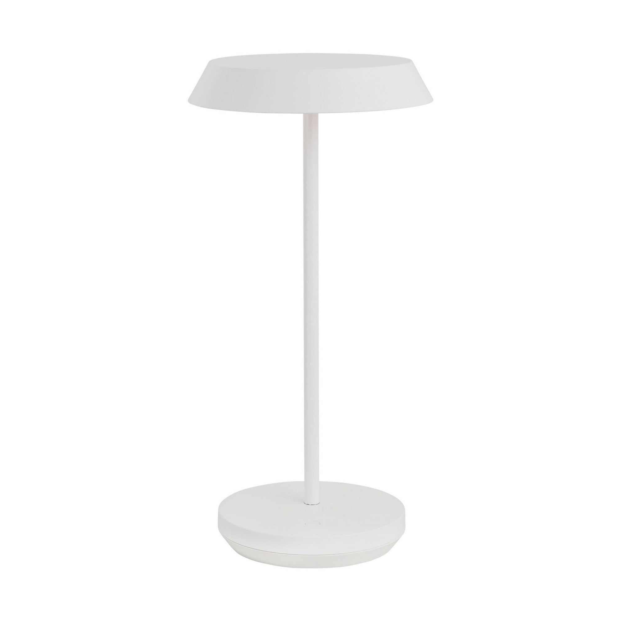 Tepa Accent Rechargeable Table Lamp, 120-240V, Matte White Finish - Bees Lighting