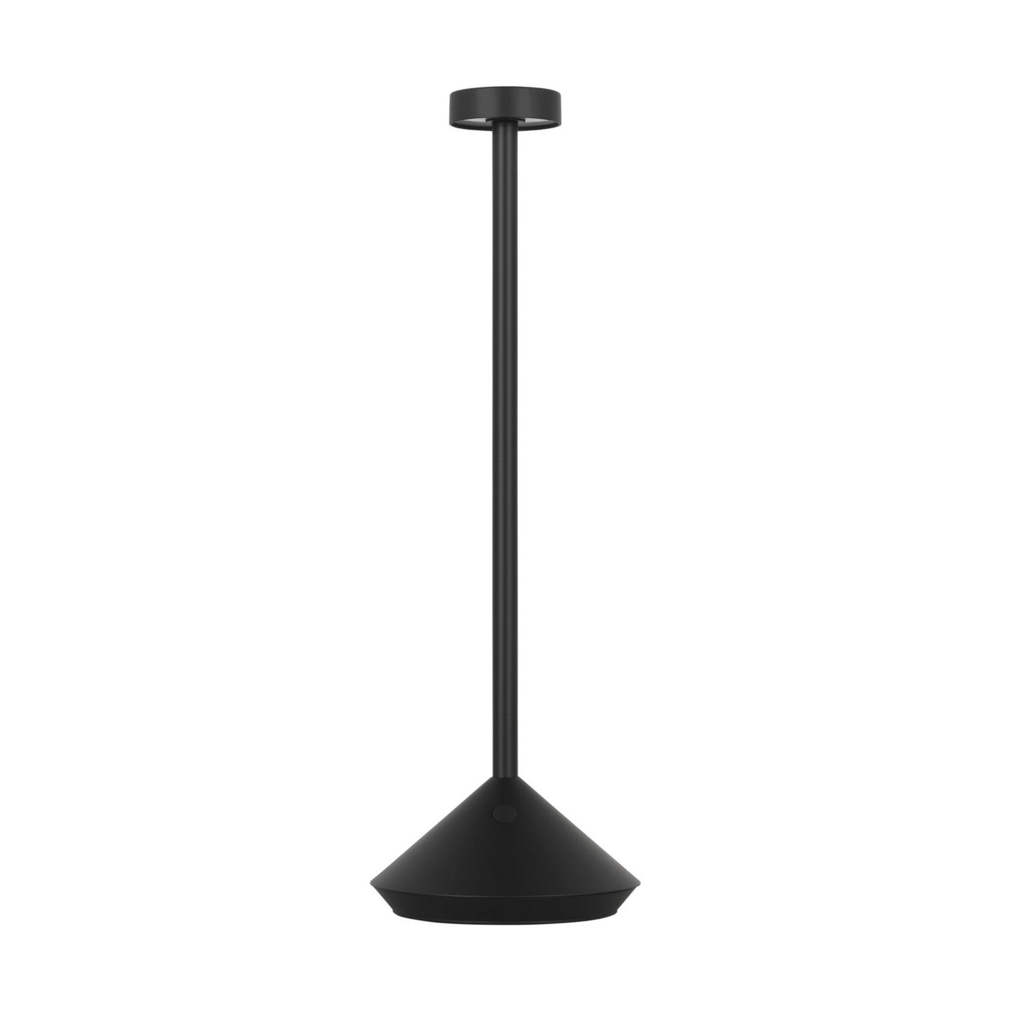 Moneta Accent Rechargeable Table Lamp, Black Finish - Bees Lighting