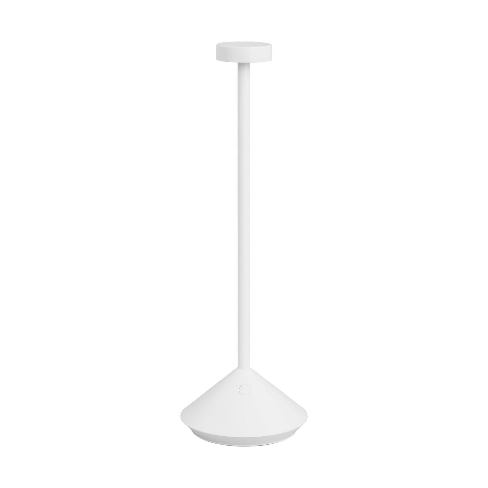 Moneta Accent Rechargeable Table Lamp, Matte White Finish - Bees Lighting