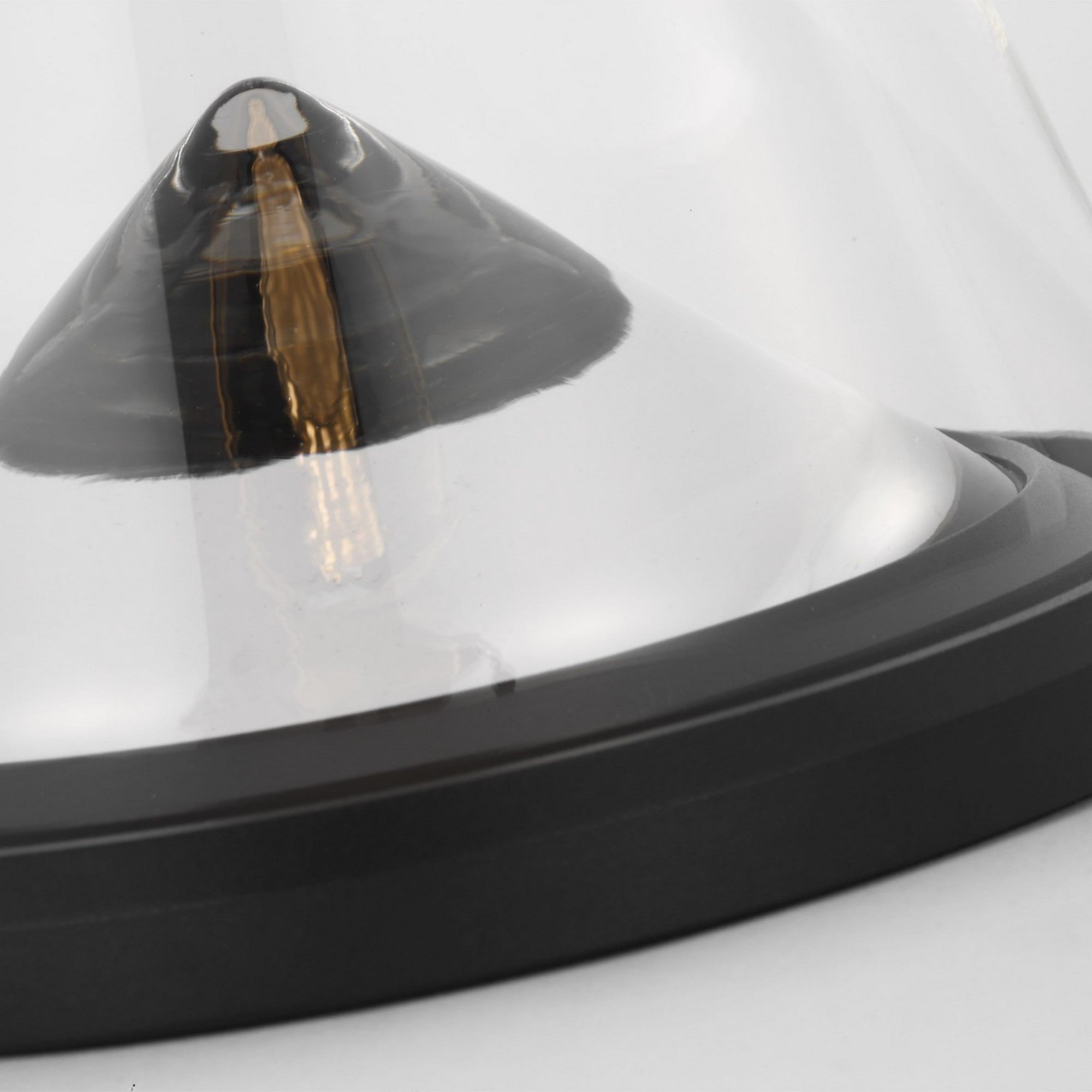 Kandella LED Accent Rechargeable Table Lamp, 120-240V, Black Finish - Bees Lighting