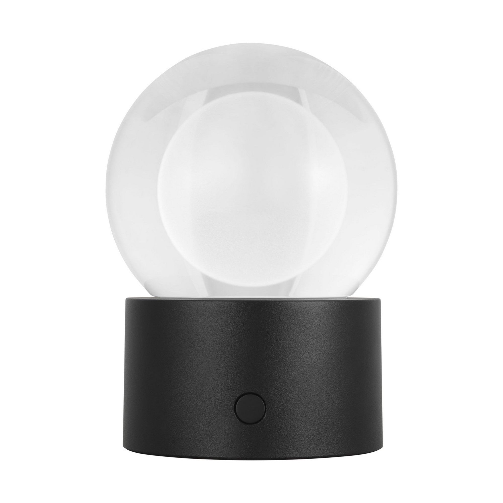 Mina Accent Rechargeable Table Lamp, Black Finish - Bees Lighting