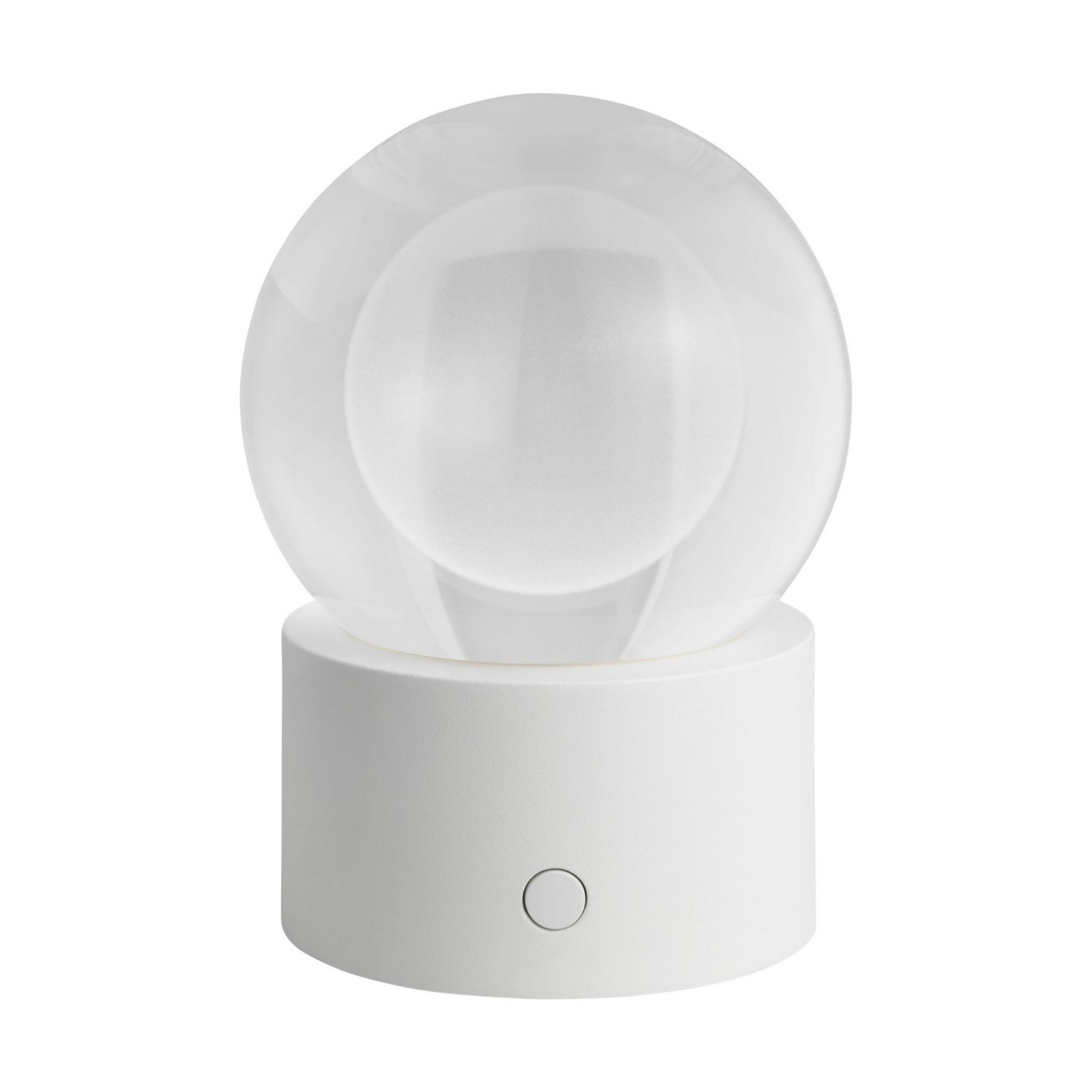 Mina Accent Rechargeable Table Lamp, Matte White Finish - Bees Lighting