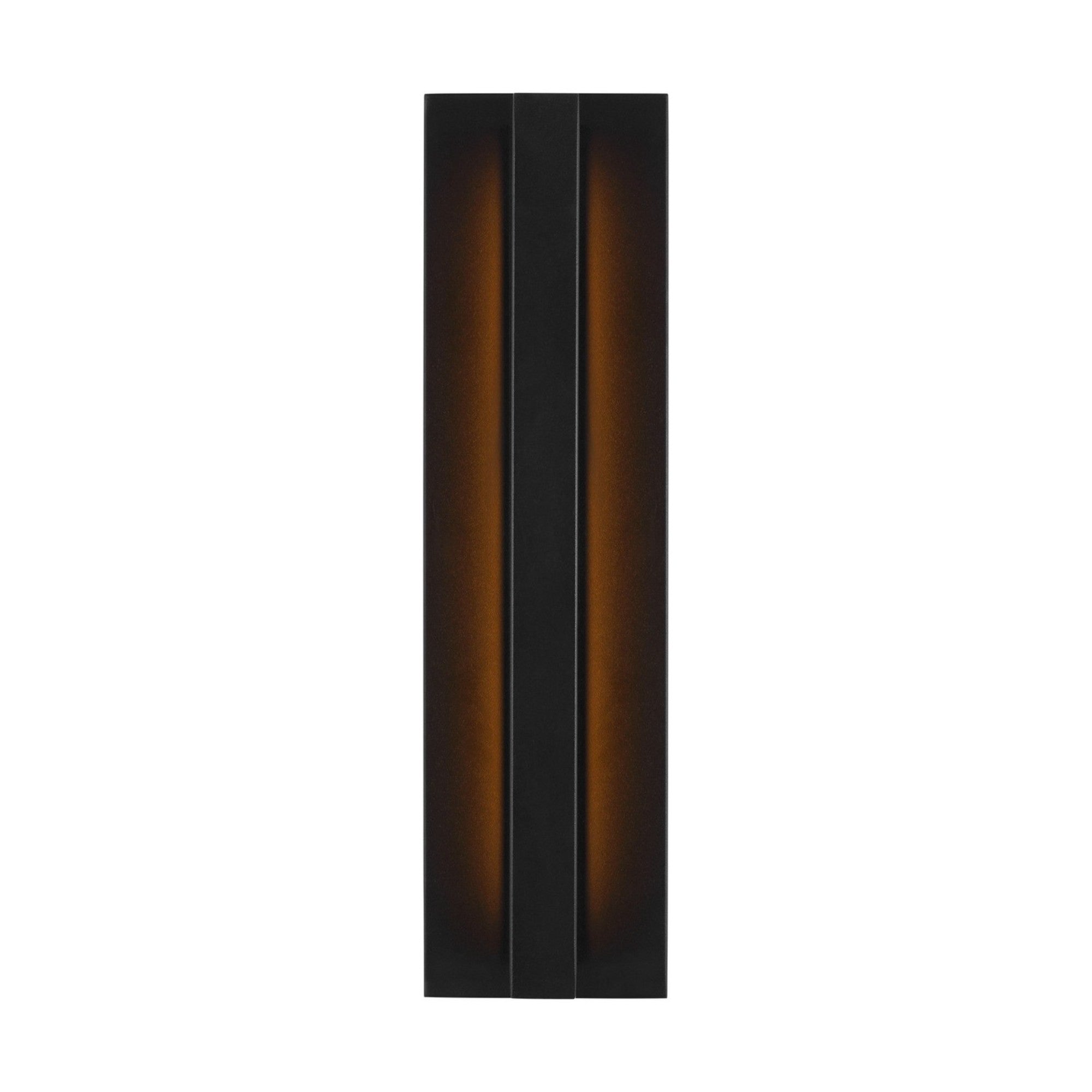 Anton 15" Medium Wall Sconce, 120-277V, Black Finish - Bees Lighting