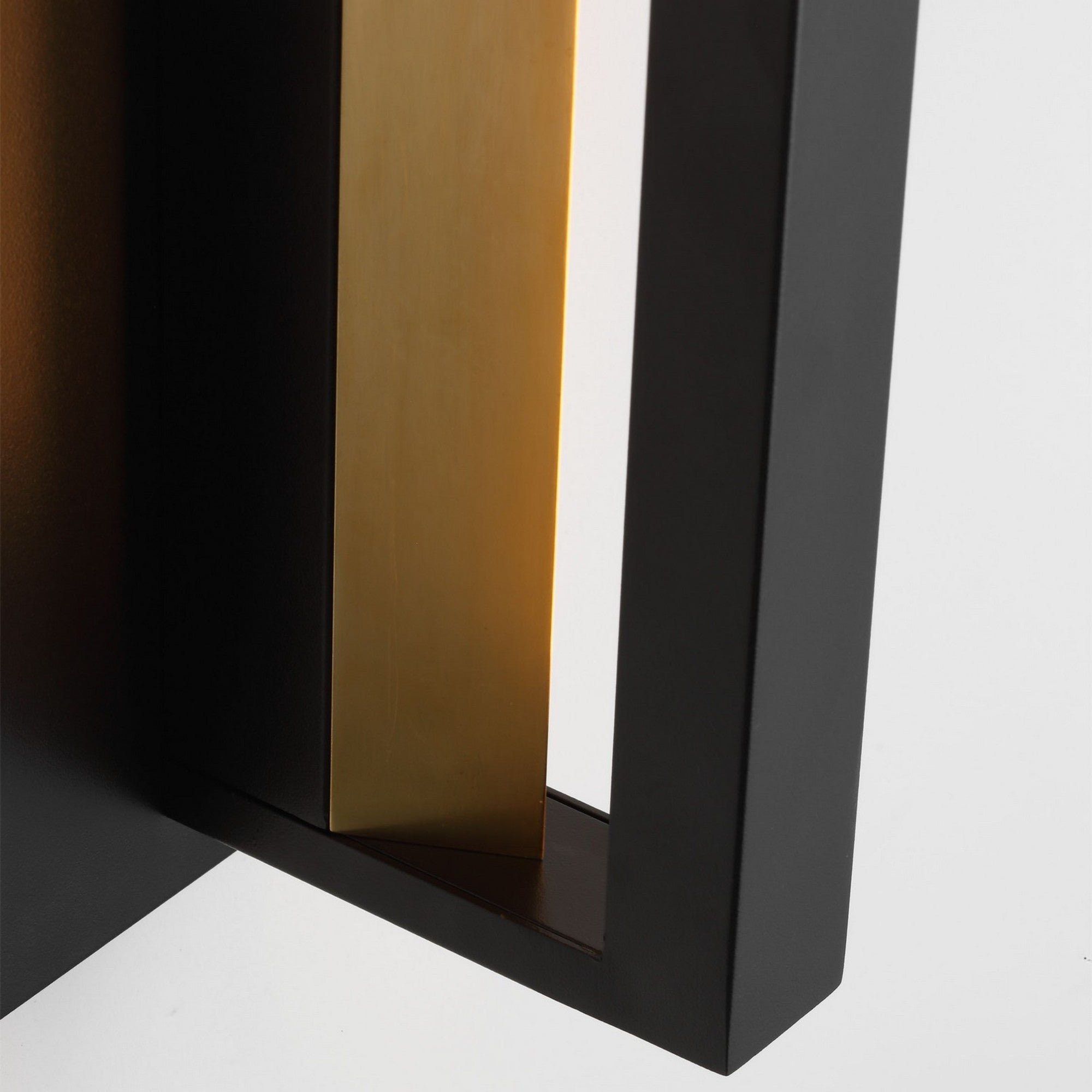 Anton 36" X-Large Wall Sconce, 120-277V, Black Finish - Bees Lighting