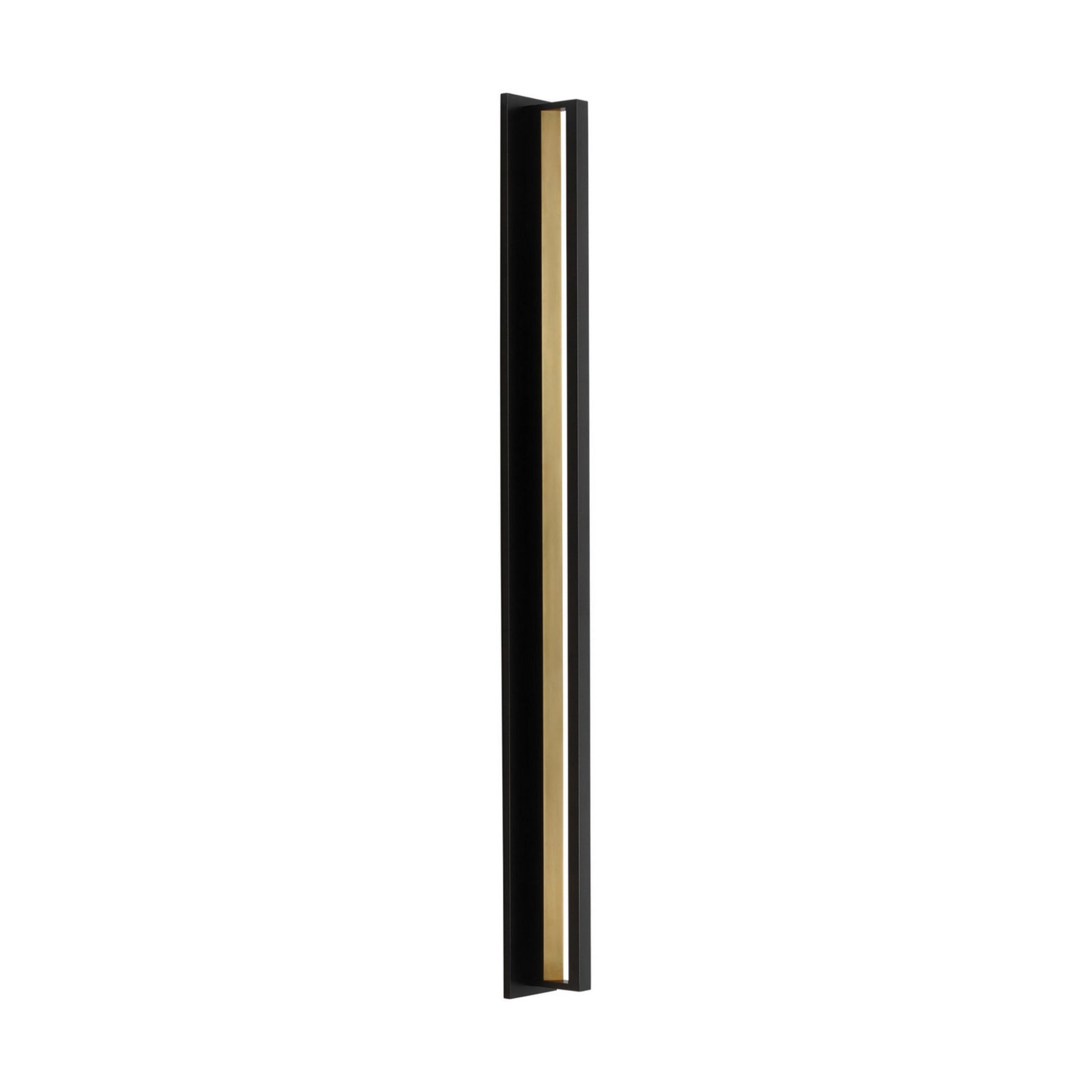 Anton 48" Grand Wall Sconce, 120-277V, Black Finish - Bees Lighting