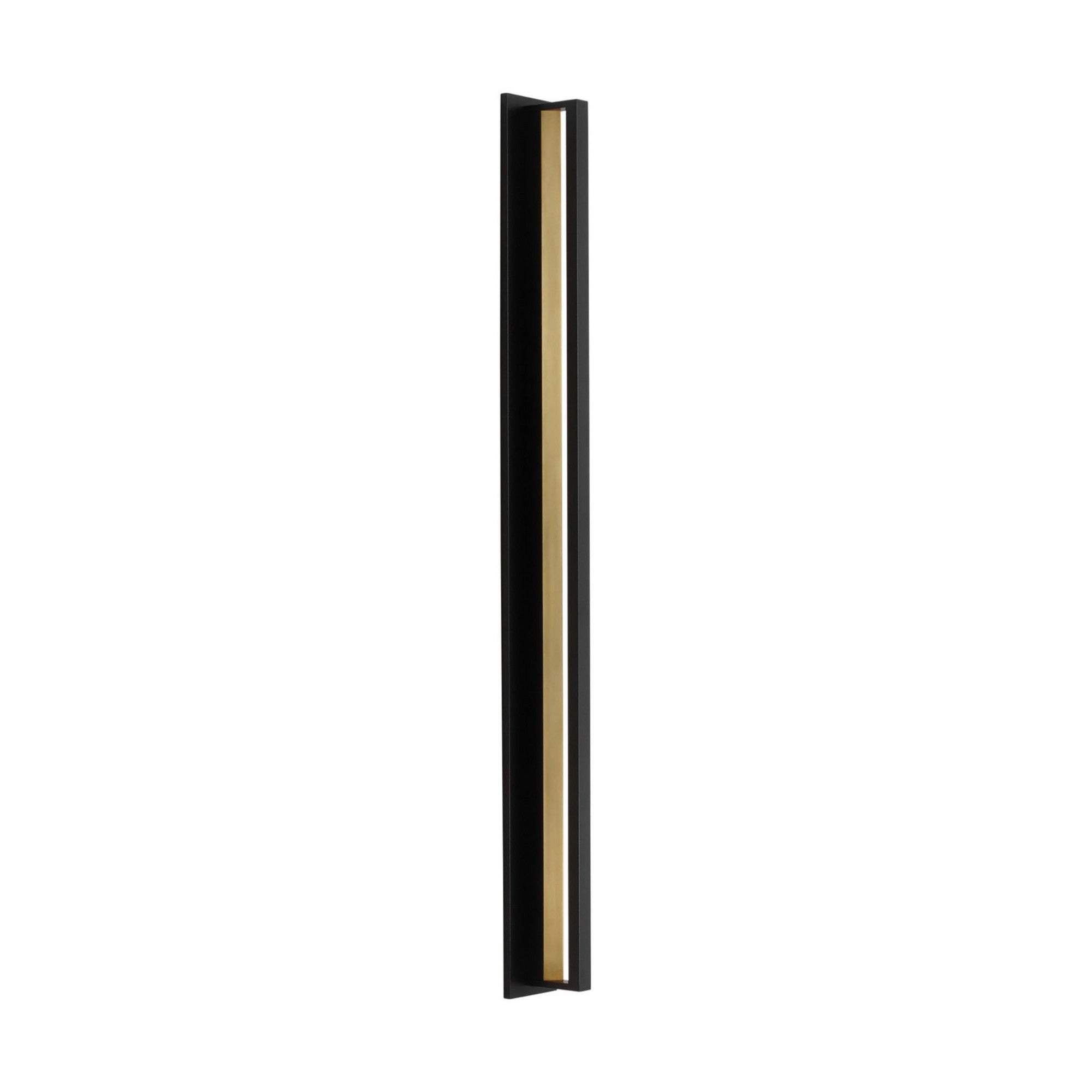 Anton 48" Grand Wall Sconce, 120-277V, Black Finish - Bees Lighting
