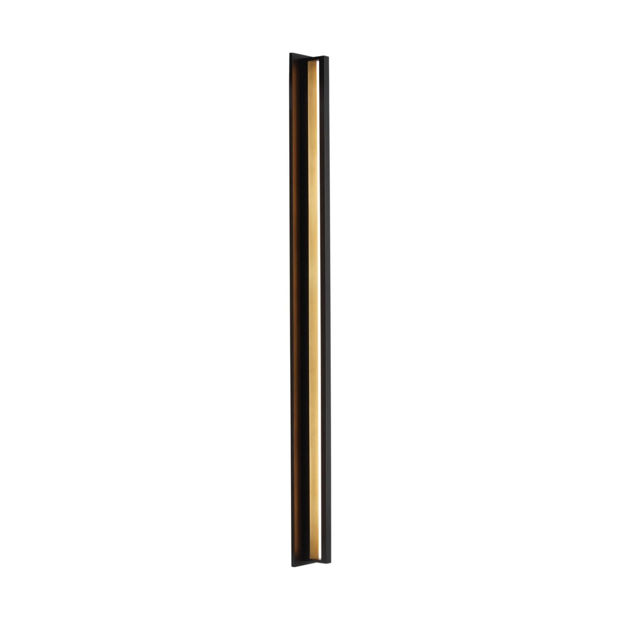 Anton 60" X-Grand Wall Sconce, 120-277V, Black Finish - Bees Lighting