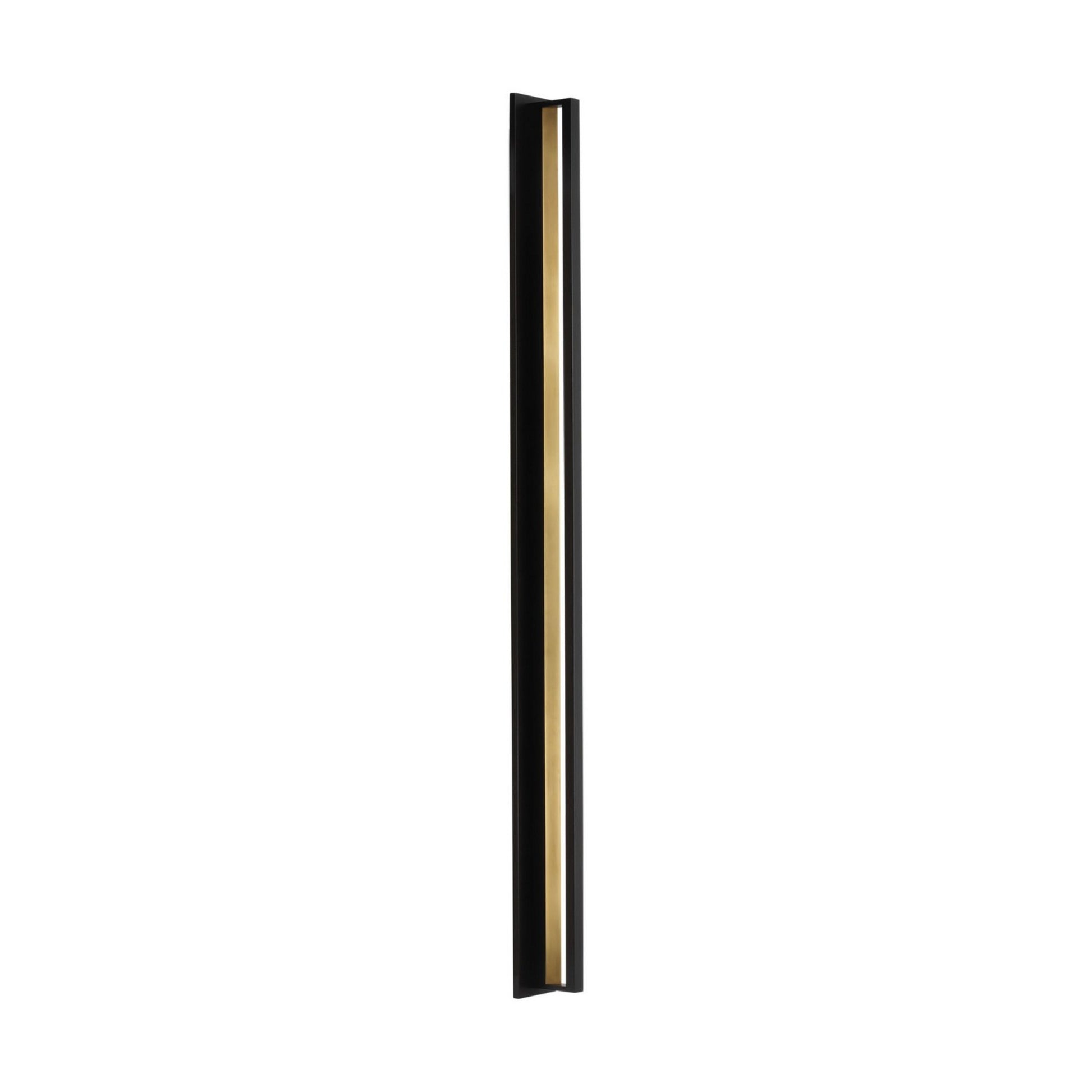 Anton 60" X-Grand Wall Sconce, 120-277V, Black Finish - Bees Lighting