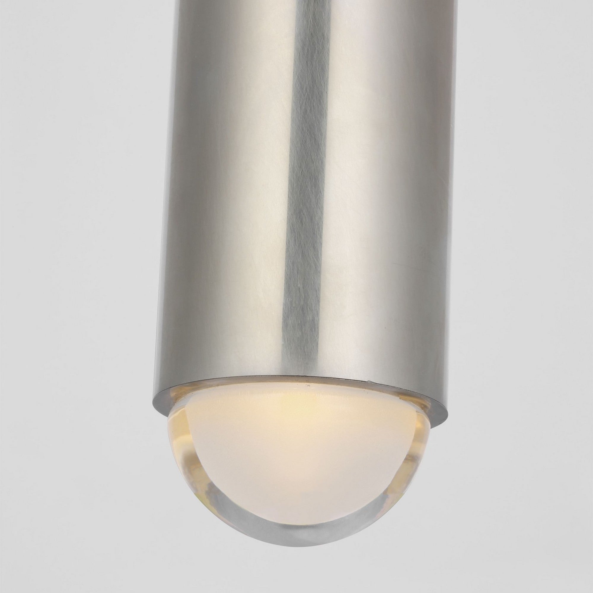 Ebell 36" LED Grand Flush Mount, 120-277V, Antique Nickel Finish - Bees Lighting