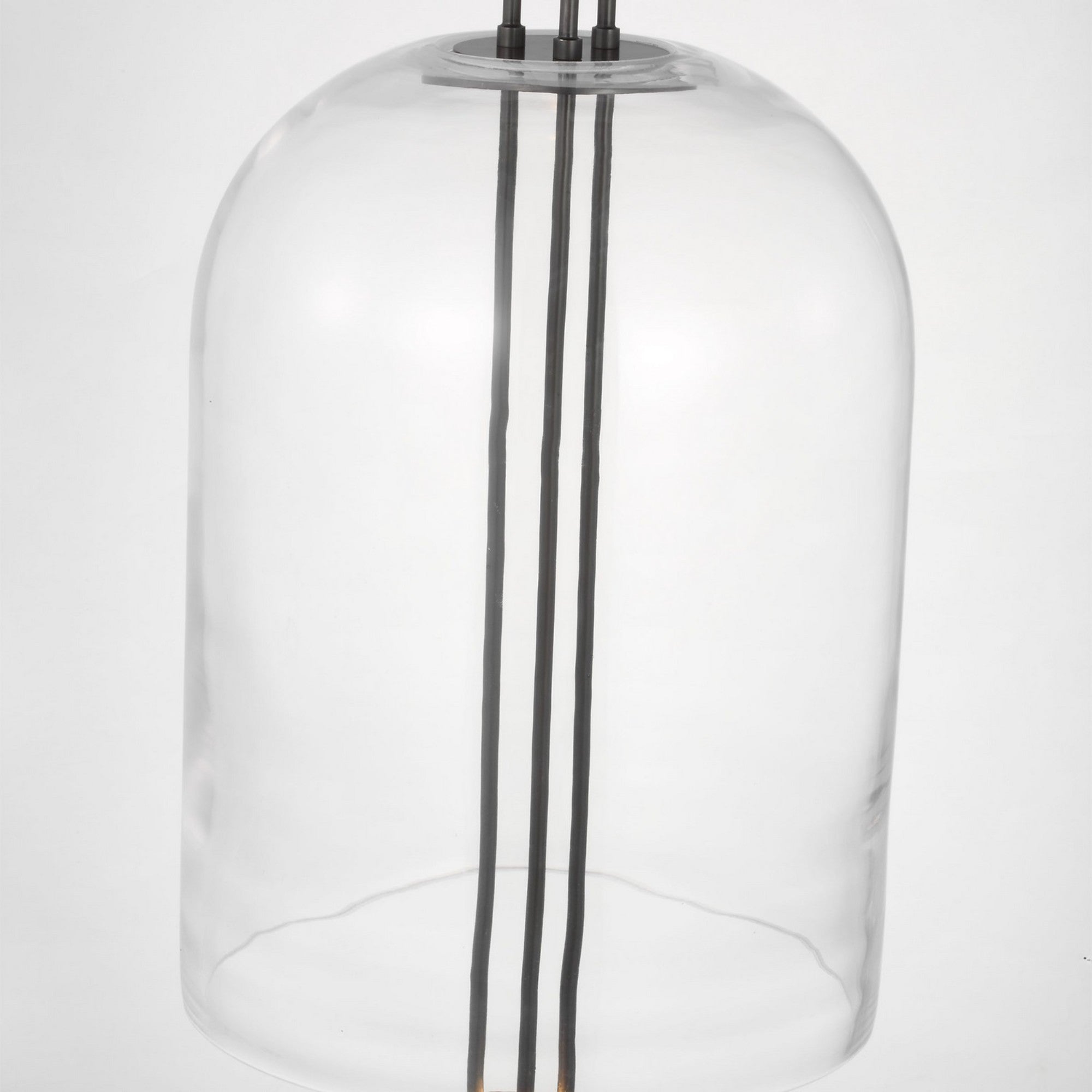 Cathedral 10" Medium Pendant, 120-277V, Dark Bronze Finish - Bees Lighting
