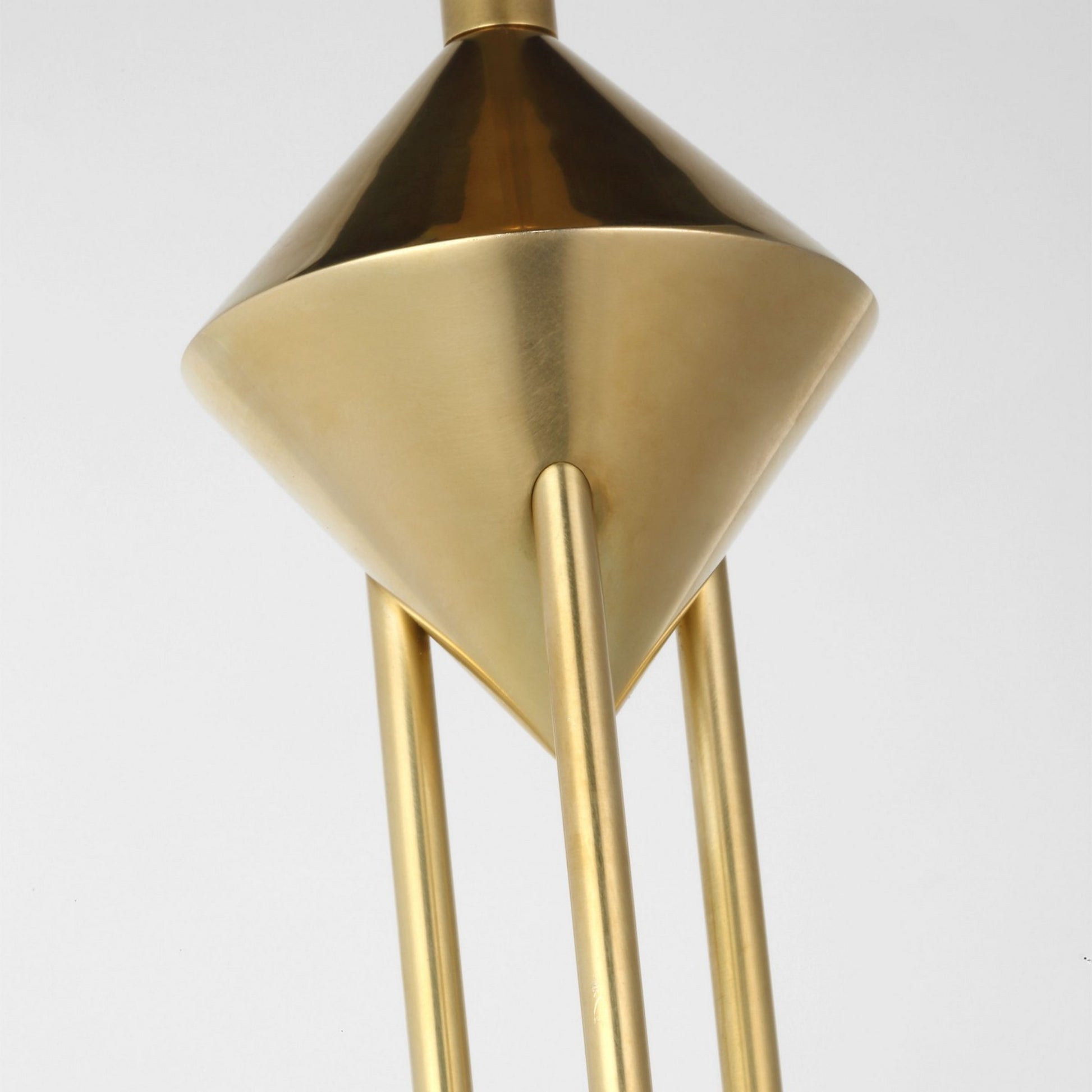 Cathedral 10" Medium Pendant, 120-277V, Natural Brass Finish - Bees Lighting