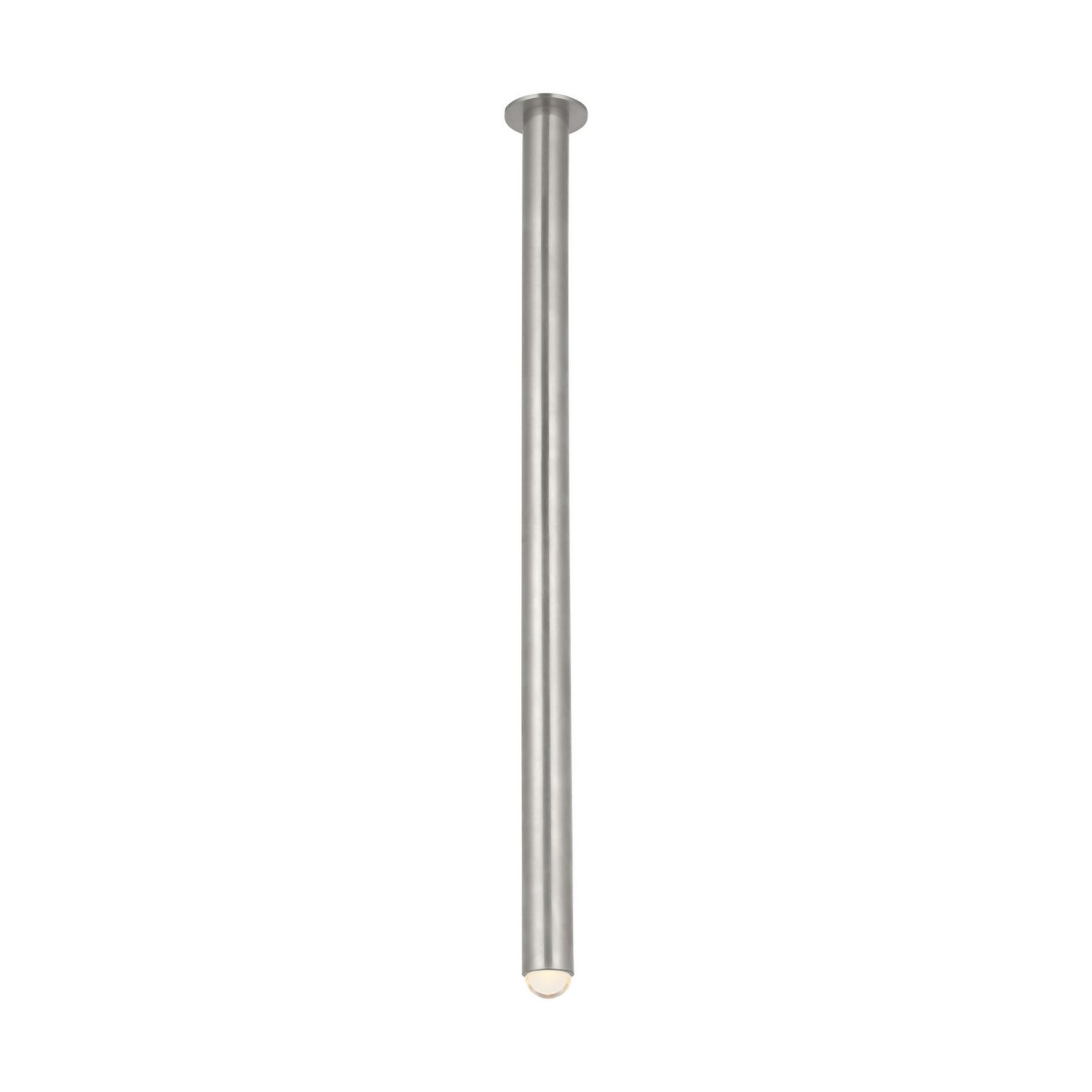 Ebell 48" LED X-Grand Flush Mount, 120-277V, Antique Nickel Finish - Bees Lighting