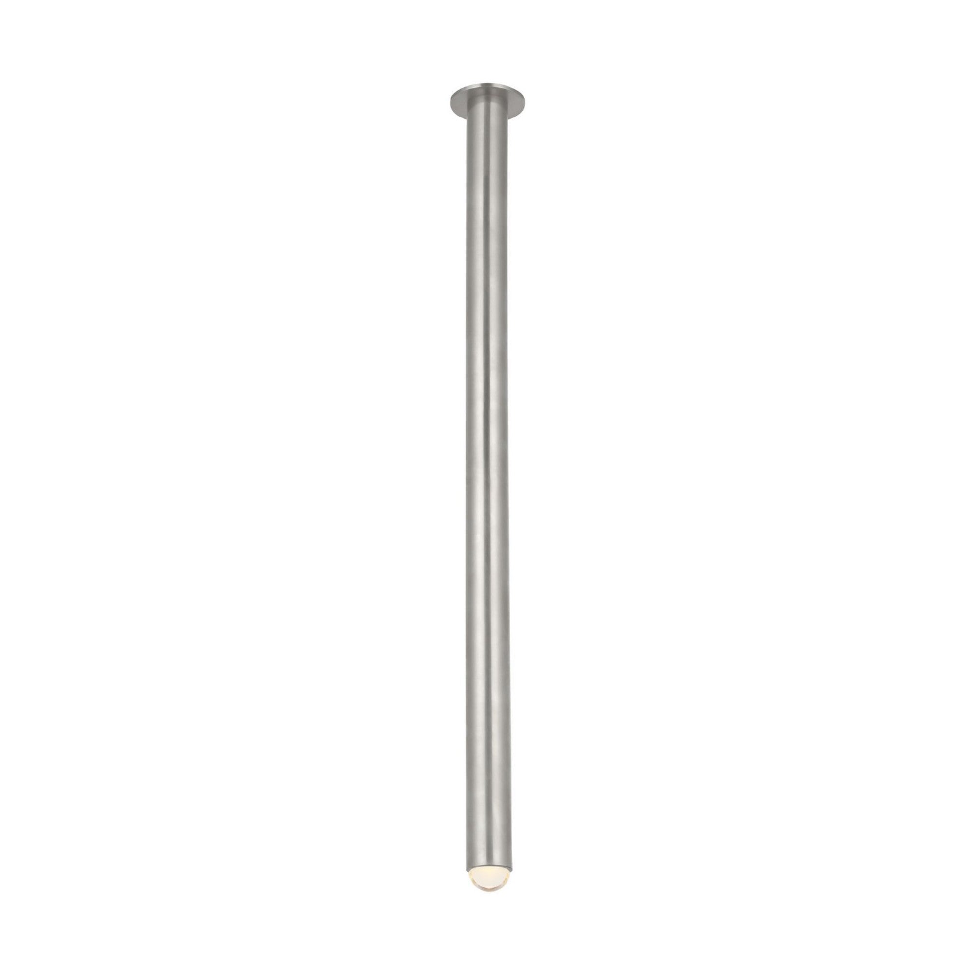 Ebell 48" LED X-Grand Flush Mount, 120-277V, Antique Nickel Finish - Bees Lighting