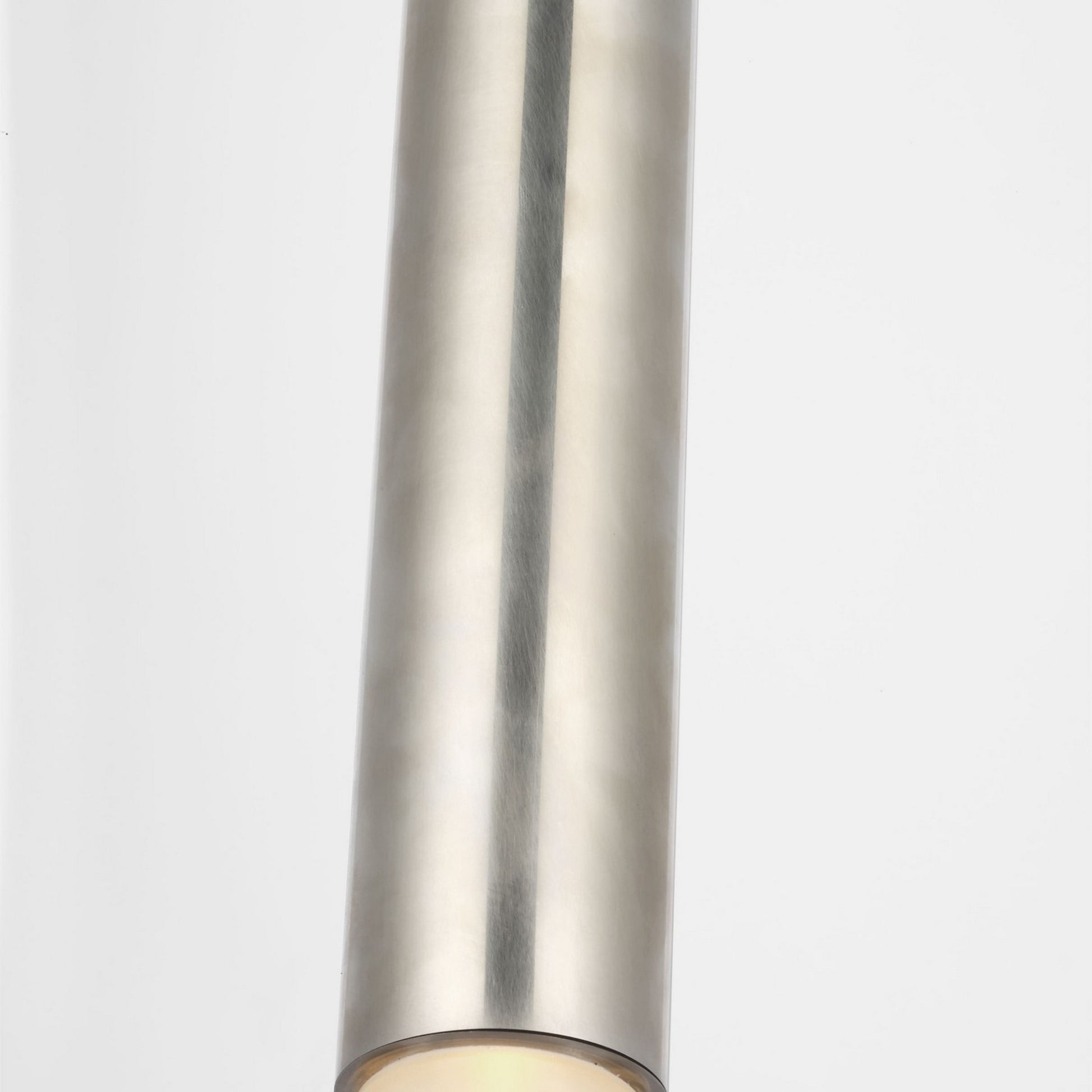 Ebell 48" LED X-Grand Flush Mount, 120-277V, Antique Nickel Finish - Bees Lighting