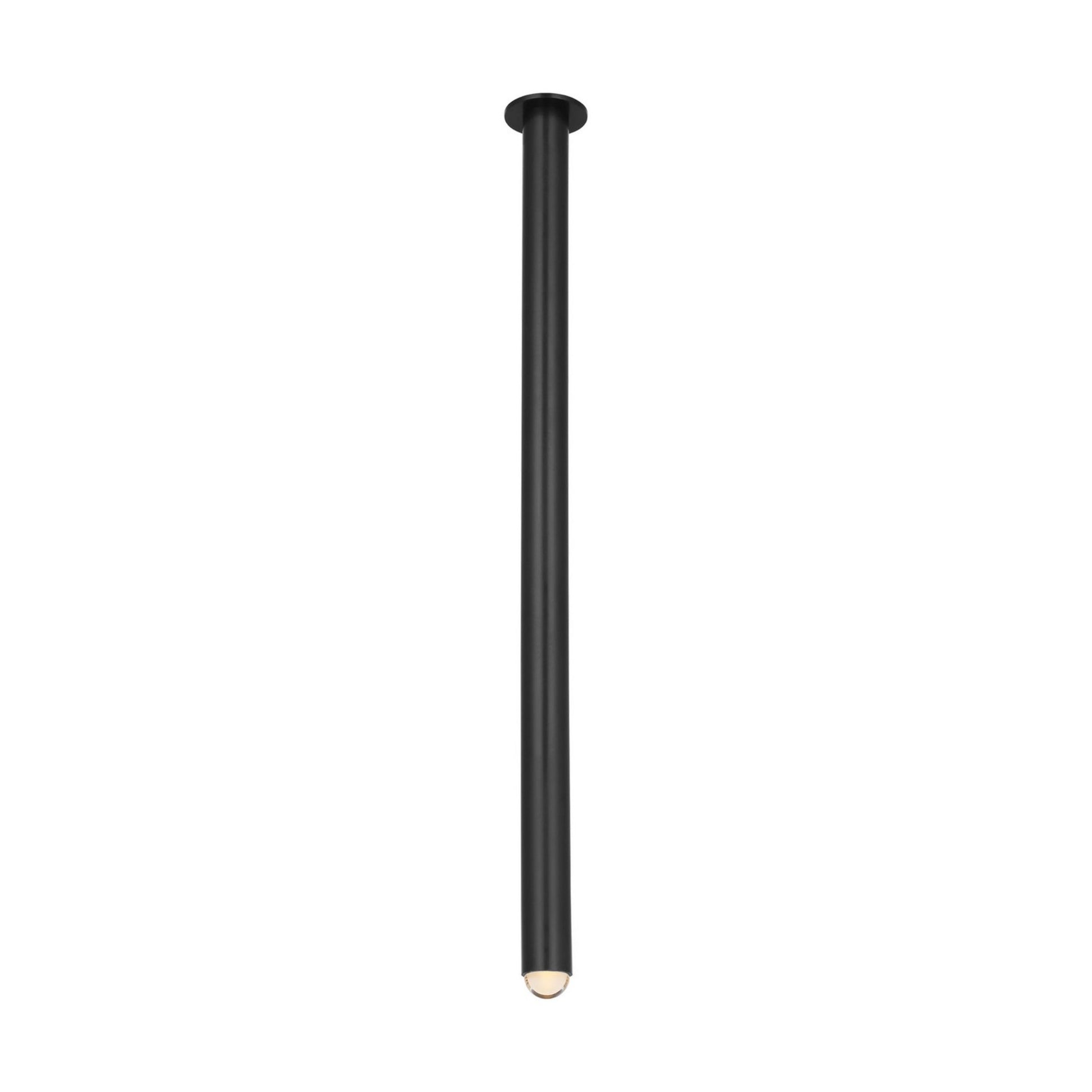 Ebell 48" LED X-Grand Flush Mount, 120-277V, Dark Bronze Finish - Bees Lighting