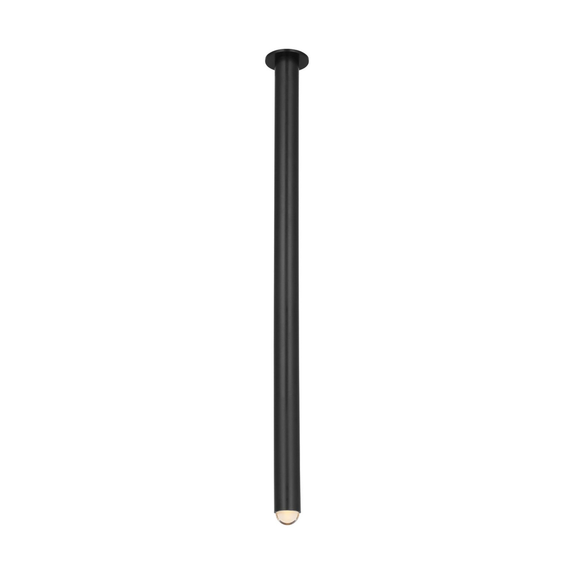 Ebell 48" LED X-Grand Flush Mount, 120-277V, Dark Bronze Finish - Bees Lighting