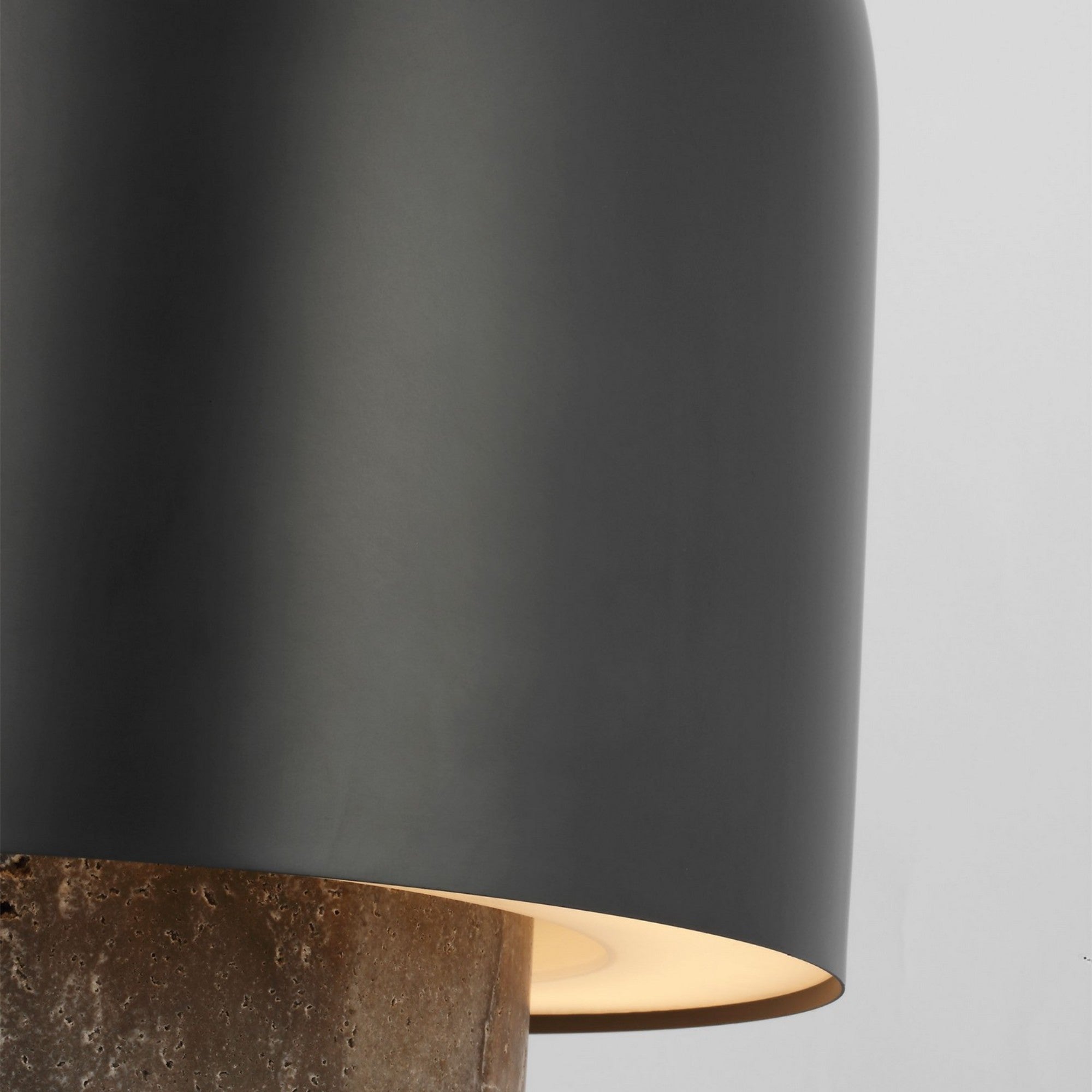 Kennett LED Small Table Lamp, 120-240V, Dark Bronze Finish - Bees Lighting