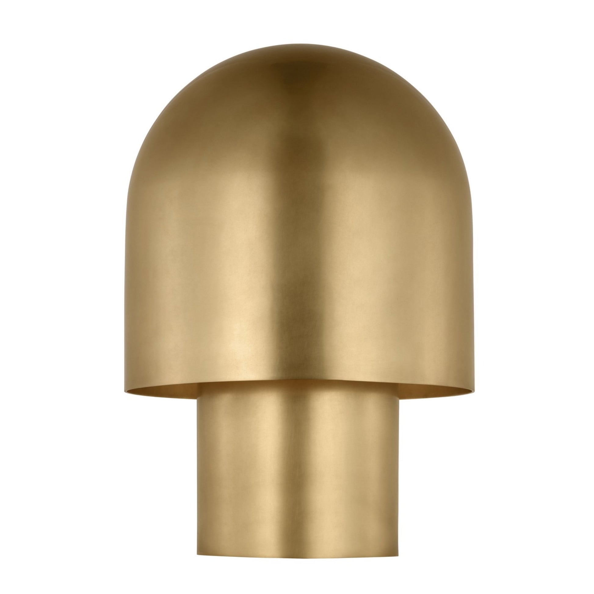 Kennett LED Small Table Lamp, 120-240V, Natural Brass Finish - Bees Lighting