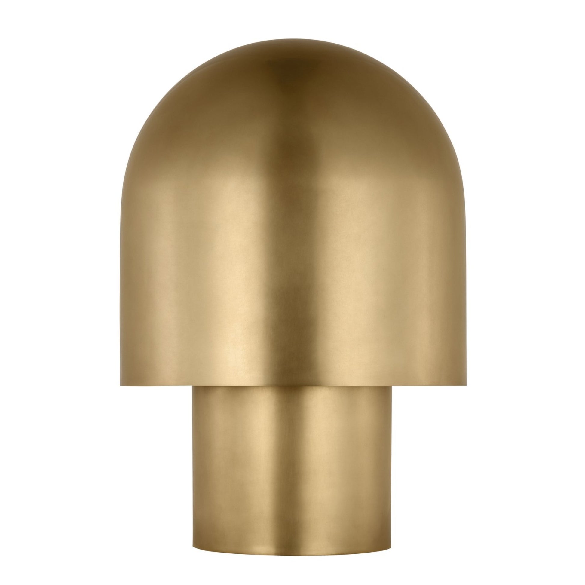 Kennett LED Small Table Lamp, 120-240V, Natural Brass Finish - Bees Lighting