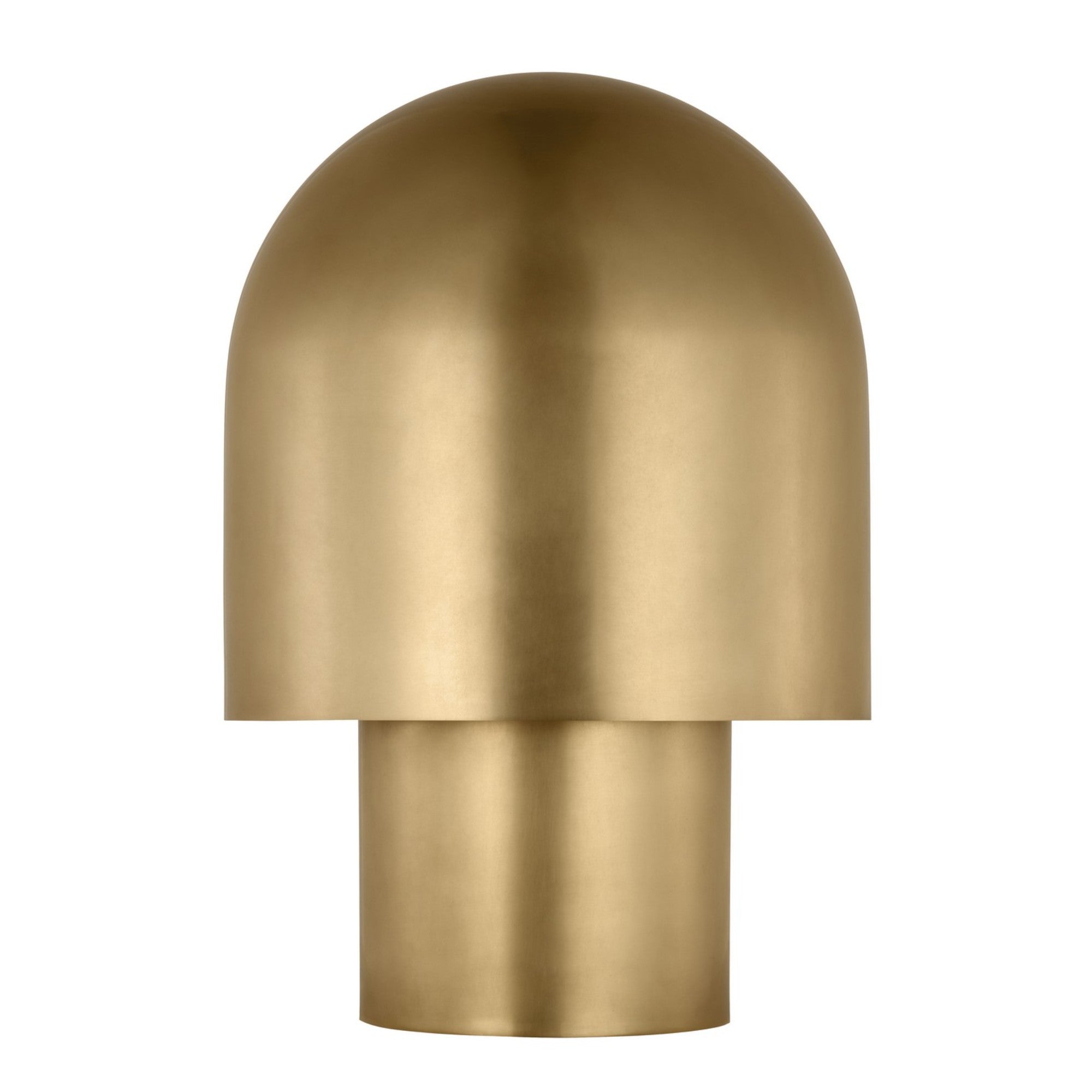 Kennett LED Small Table Lamp, 120-240V, Natural Brass Finish - Bees Lighting