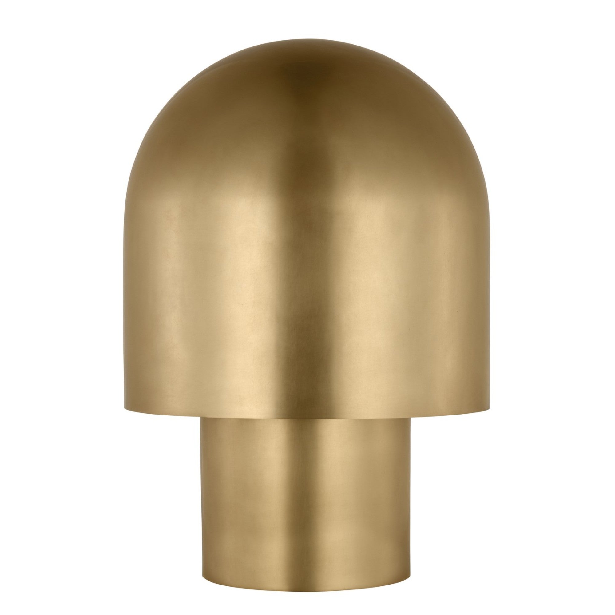 Kennett LED Small Table Lamp, 120-240V, Natural Brass Finish - Bees Lighting