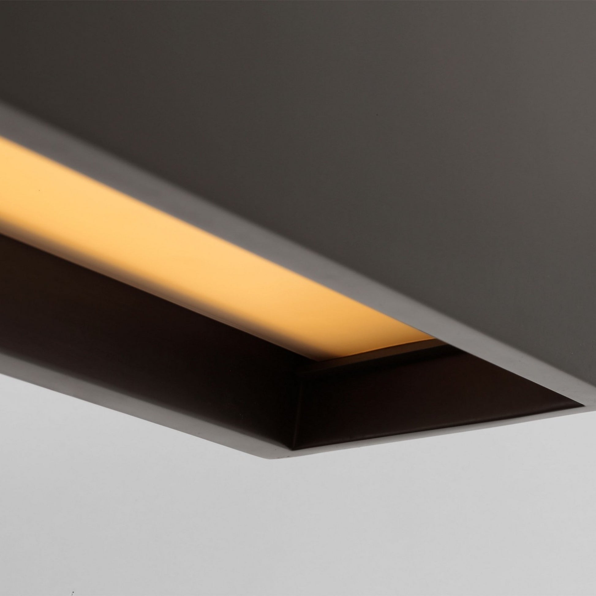 Pench 54" Large Tapered Linear Chandelier, Dark Bronze Finish - Bees Lighting