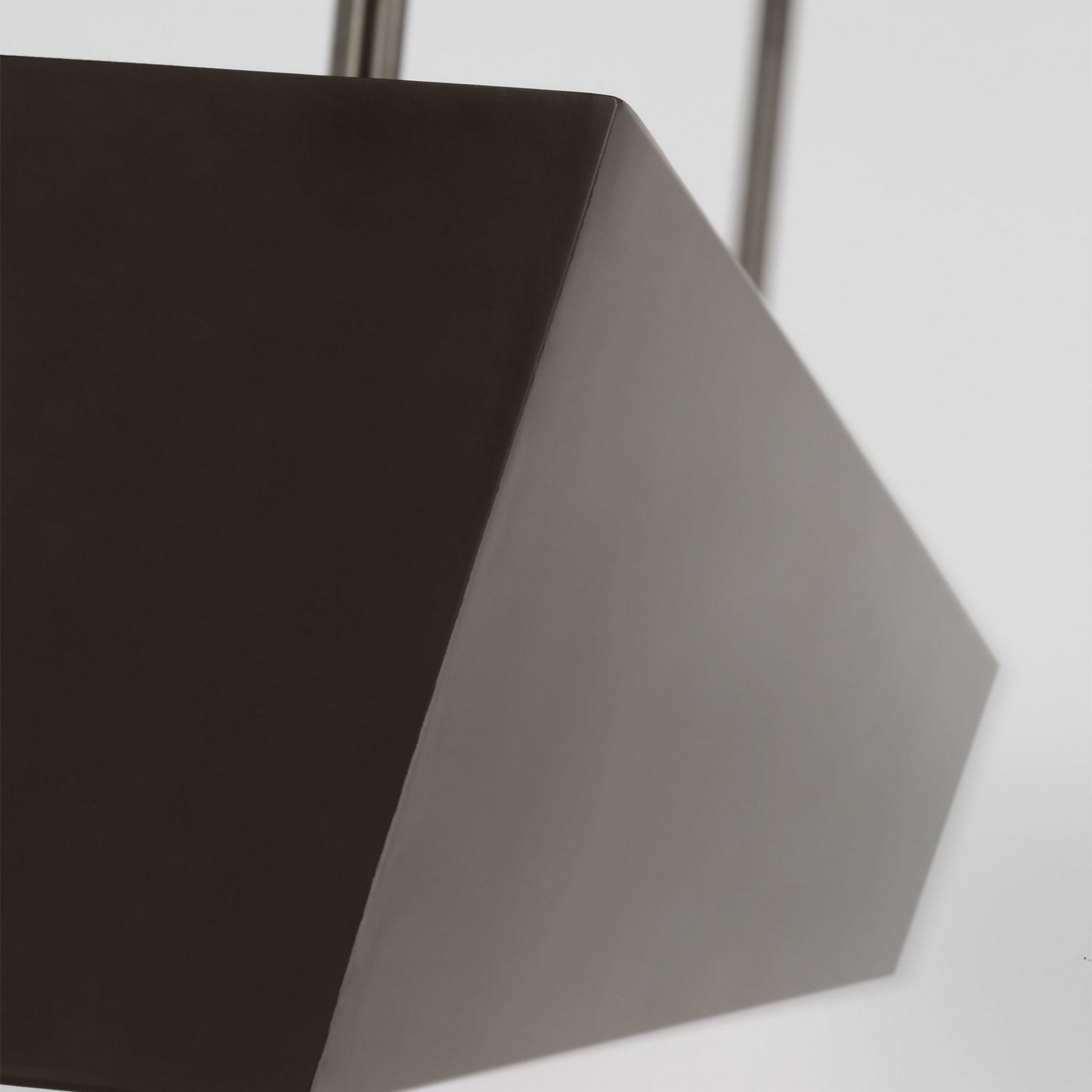 Pench 54" Large Tapered Linear Chandelier, Dark Bronze Finish - Bees Lighting