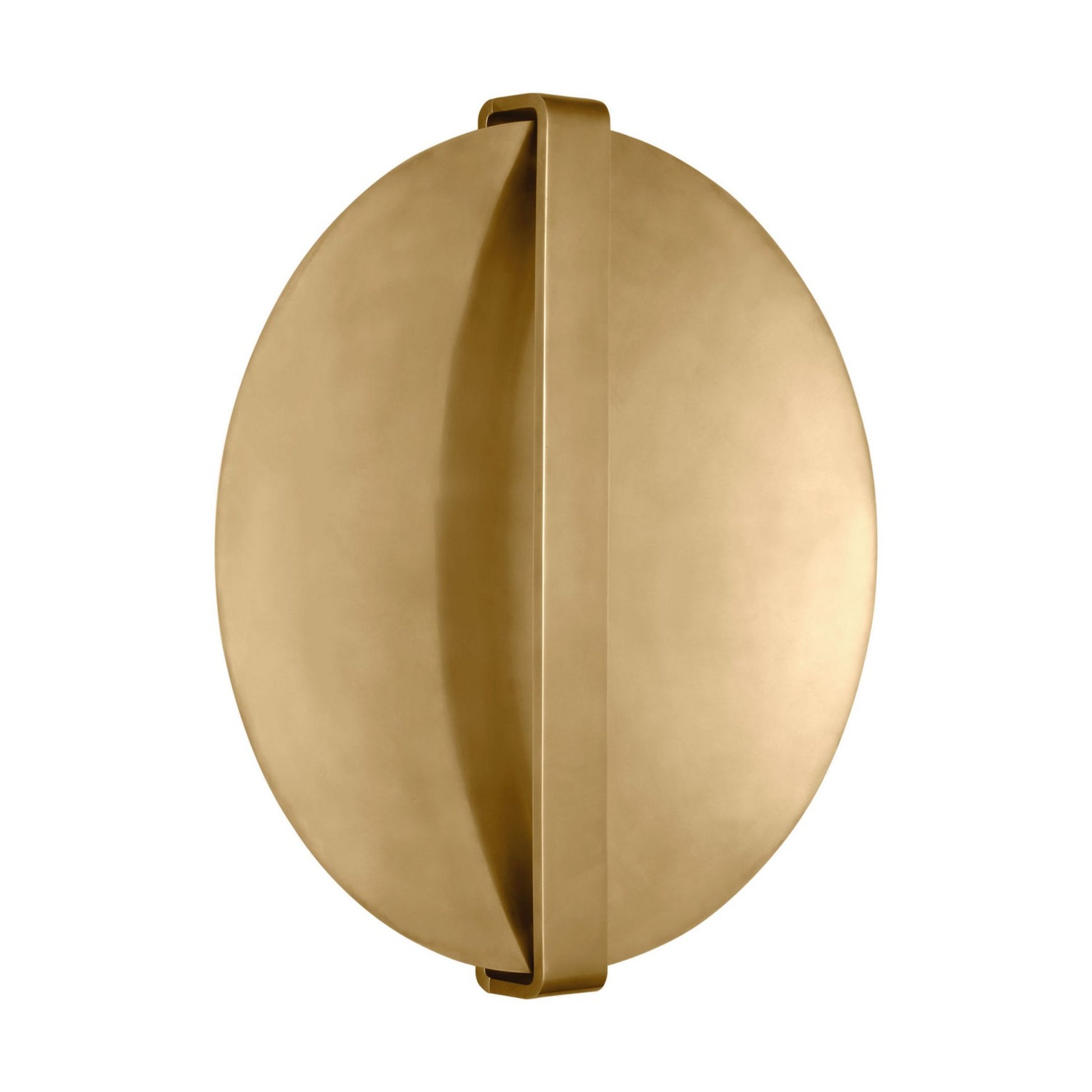 Cymbal 21" Wall Sconce, 120-277V, Natural Brass Finish - Bees Lighting