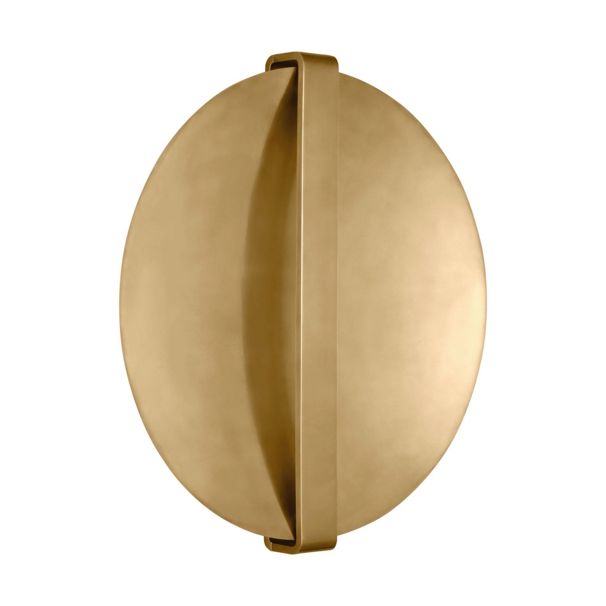 Cymbal 21" Wall Sconce, 120-277V, Natural Brass Finish - Bees Lighting
