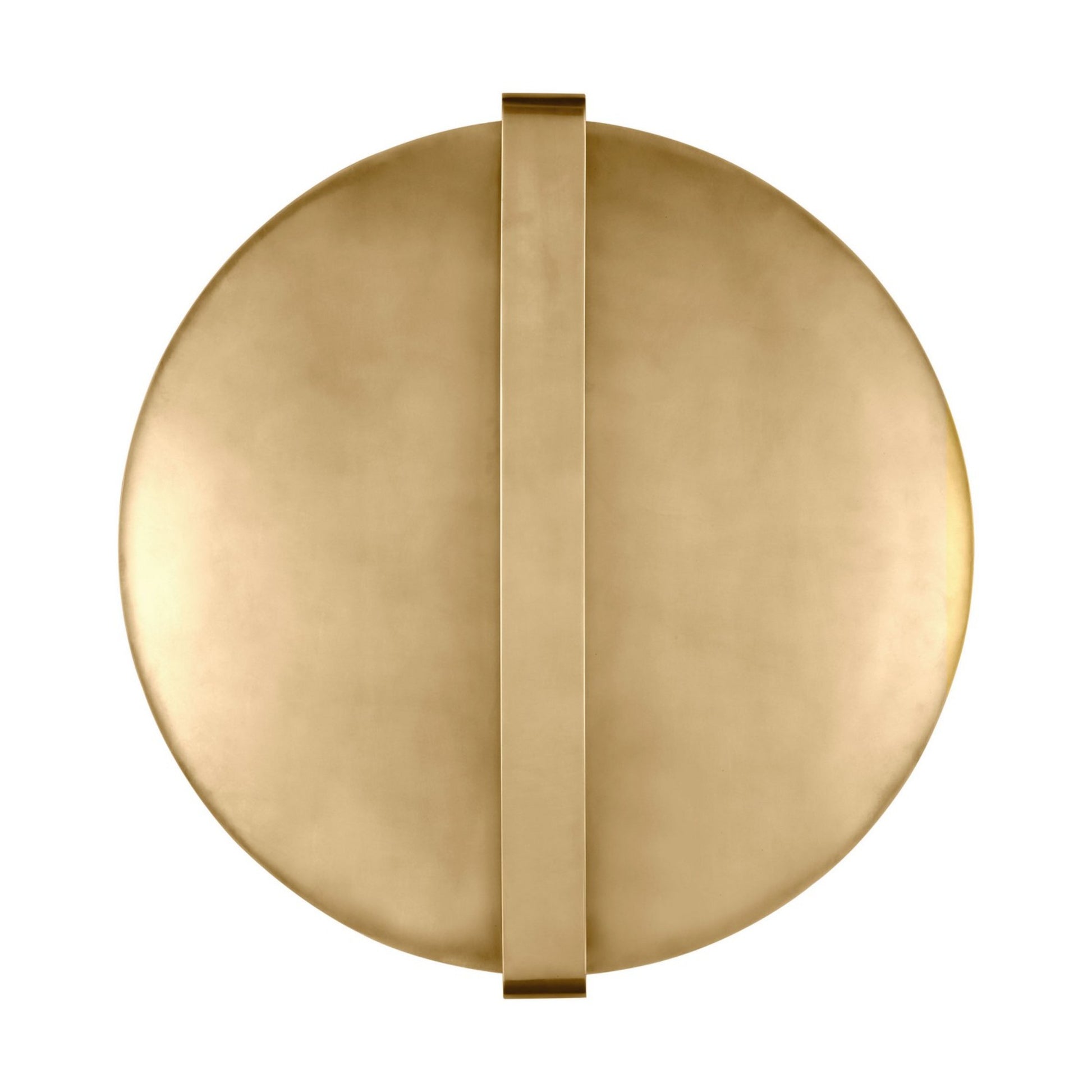 Cymbal 21" Wall Sconce, 120-277V, Natural Brass Finish - Bees Lighting