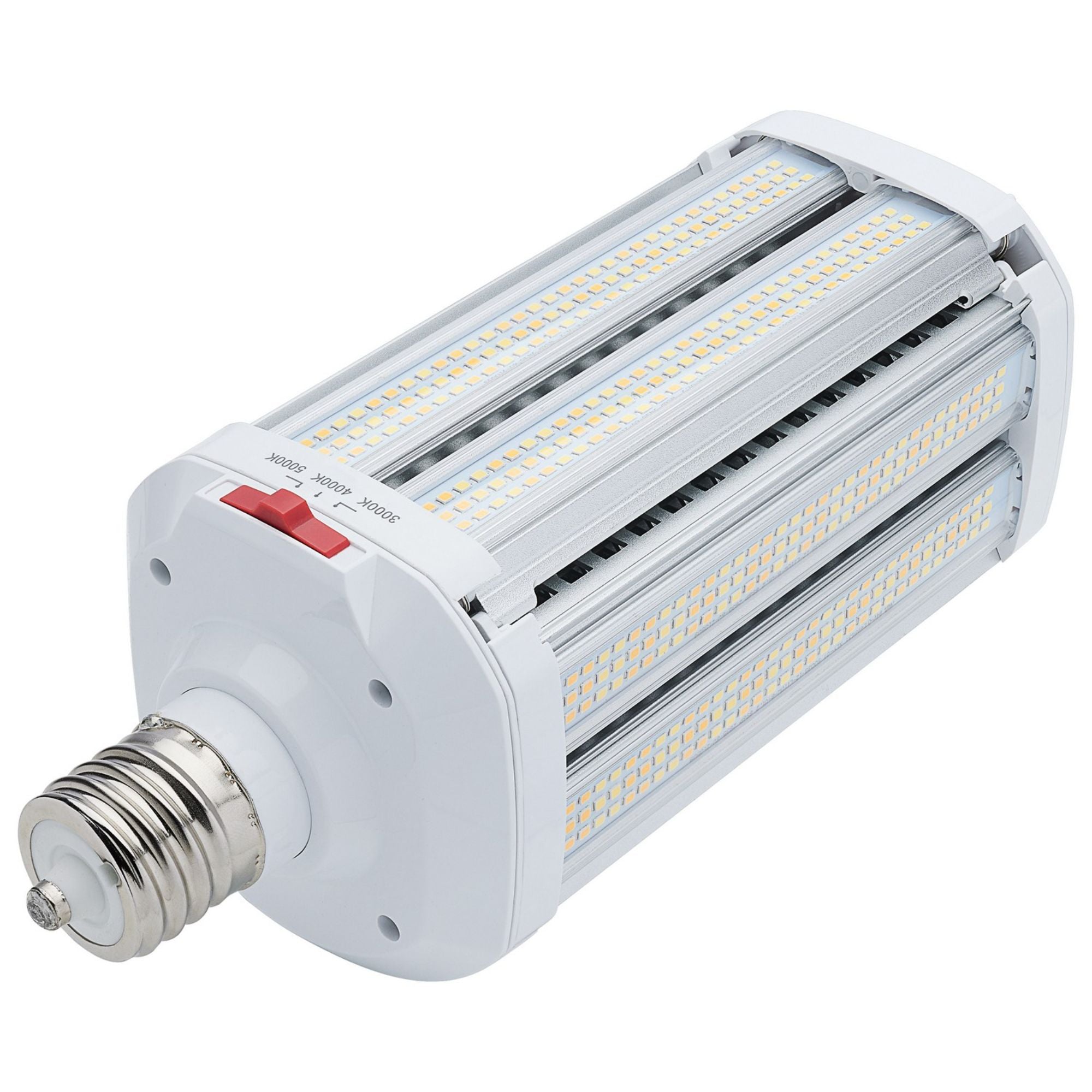 Expandable Hi-Pro Shoe Box LED Bulb, 90W|100W|110W, 15400lm, Selectable CCT, EX39 Mogul, 120-277V - Bees Lighting